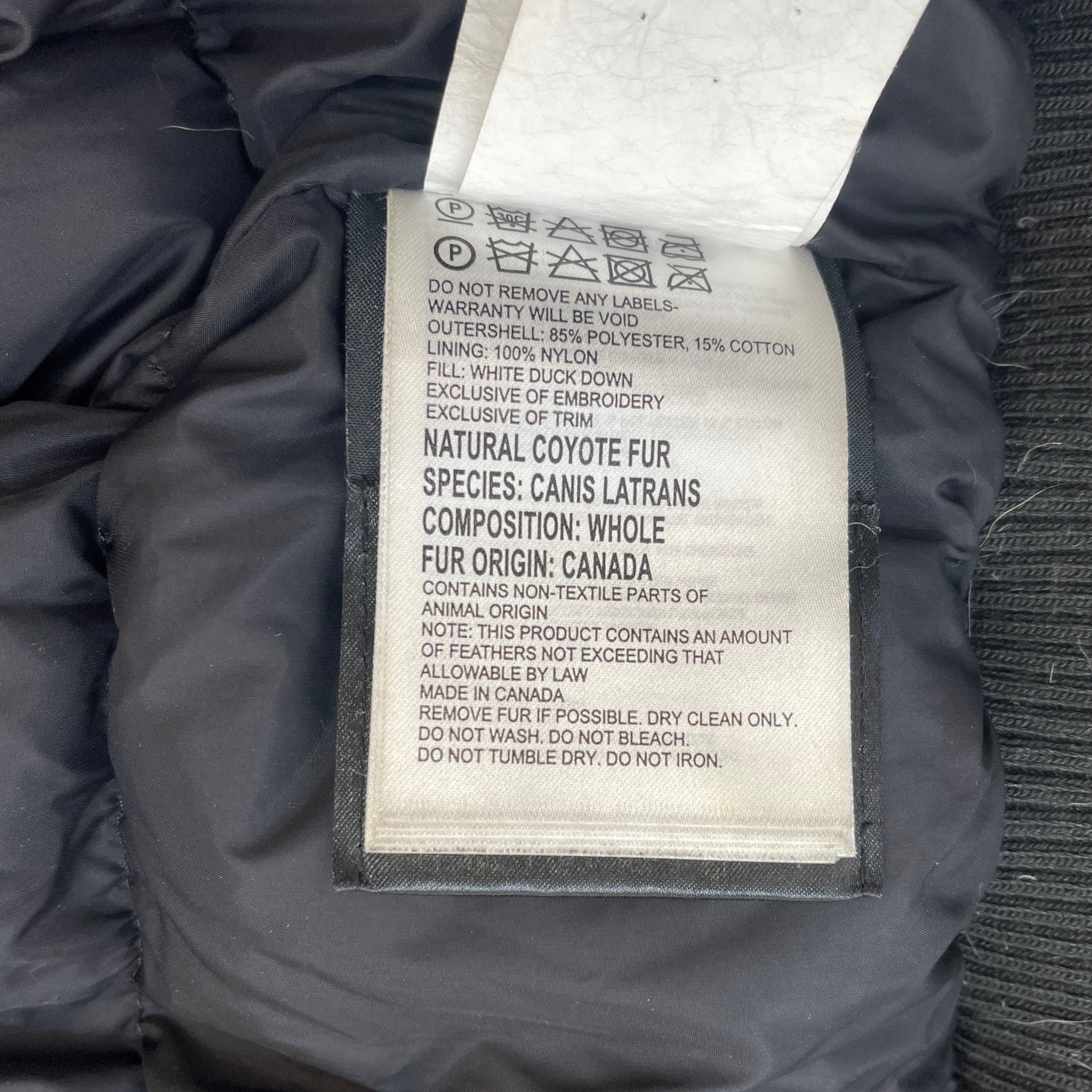 Men's Chilliwack Bomber Down Jacket Black Size XS