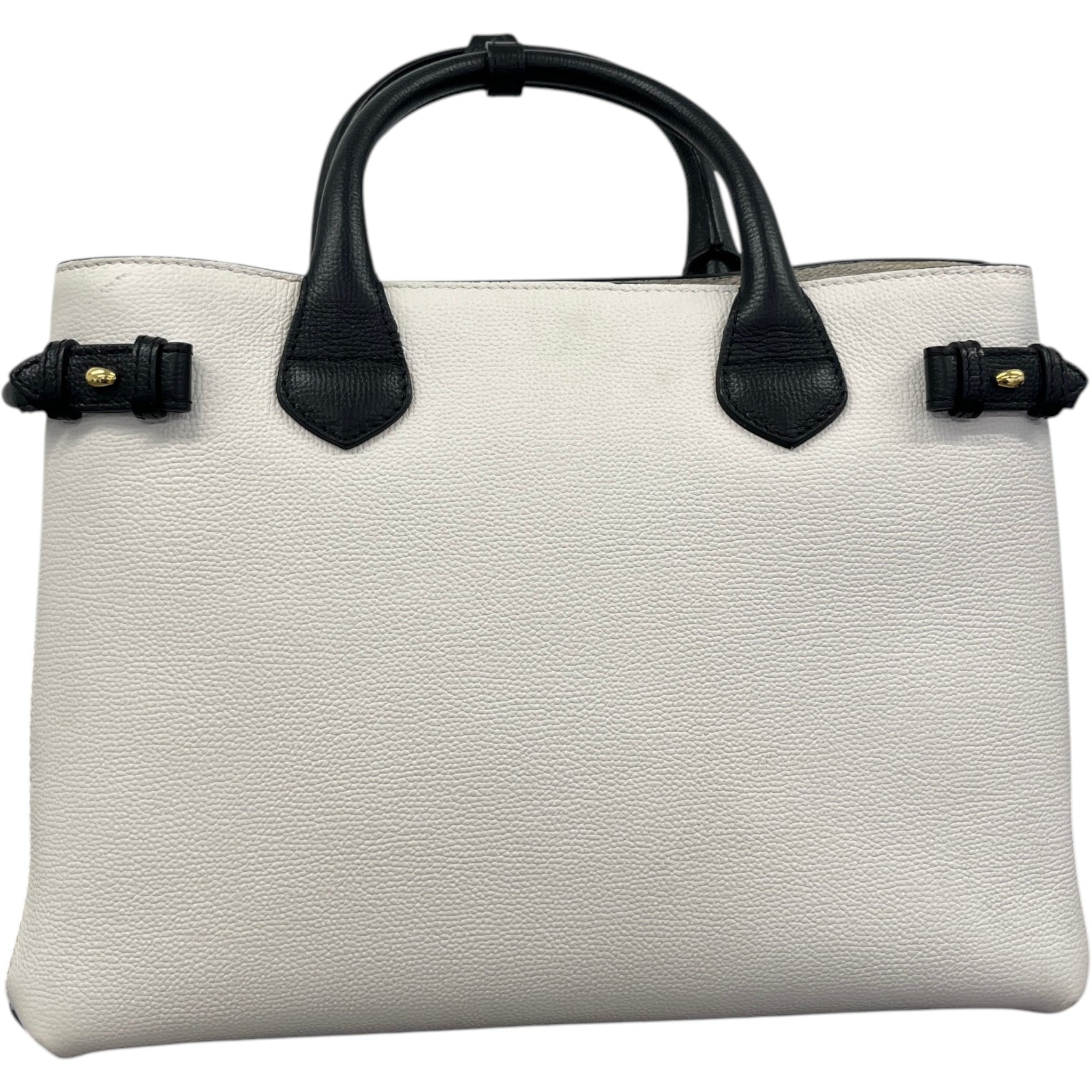 Women's Medium The Banner Tote Bag White