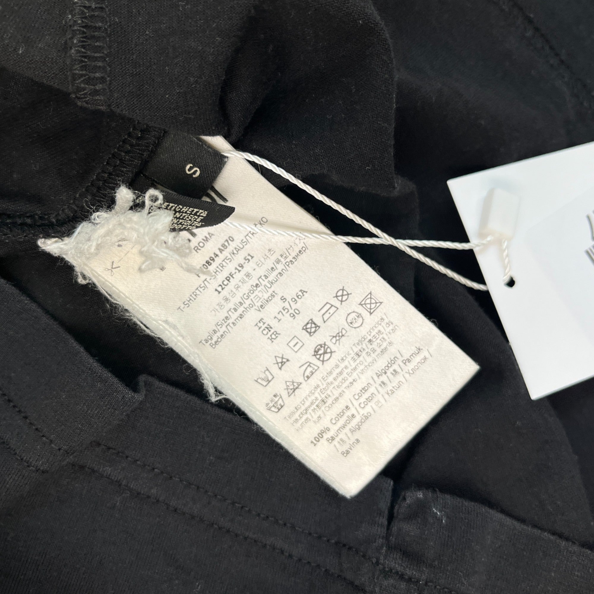 Men's Ff Logo T-Shirt Black Size S