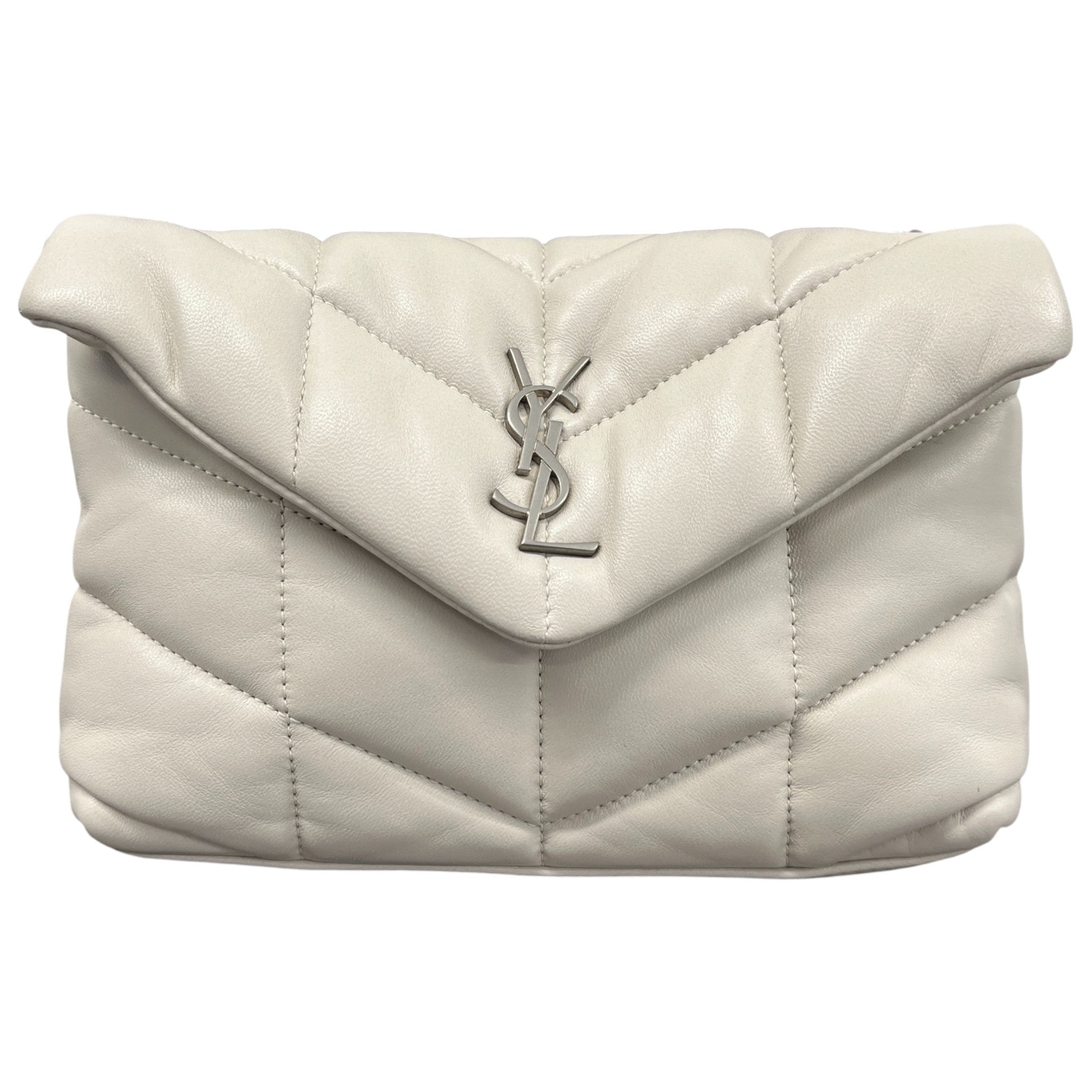Women's Mini Lou Puffer Bag Cream