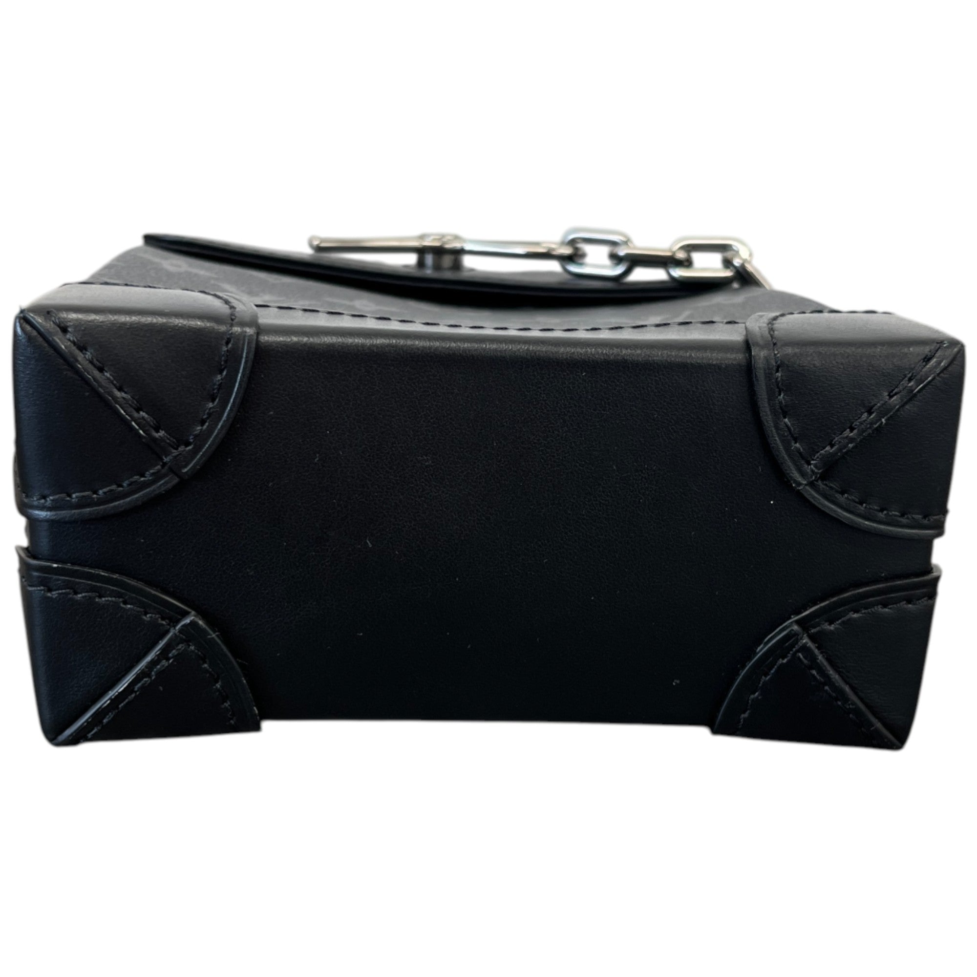 Men's Nano Steamer Monogram Eclipse Bag Black