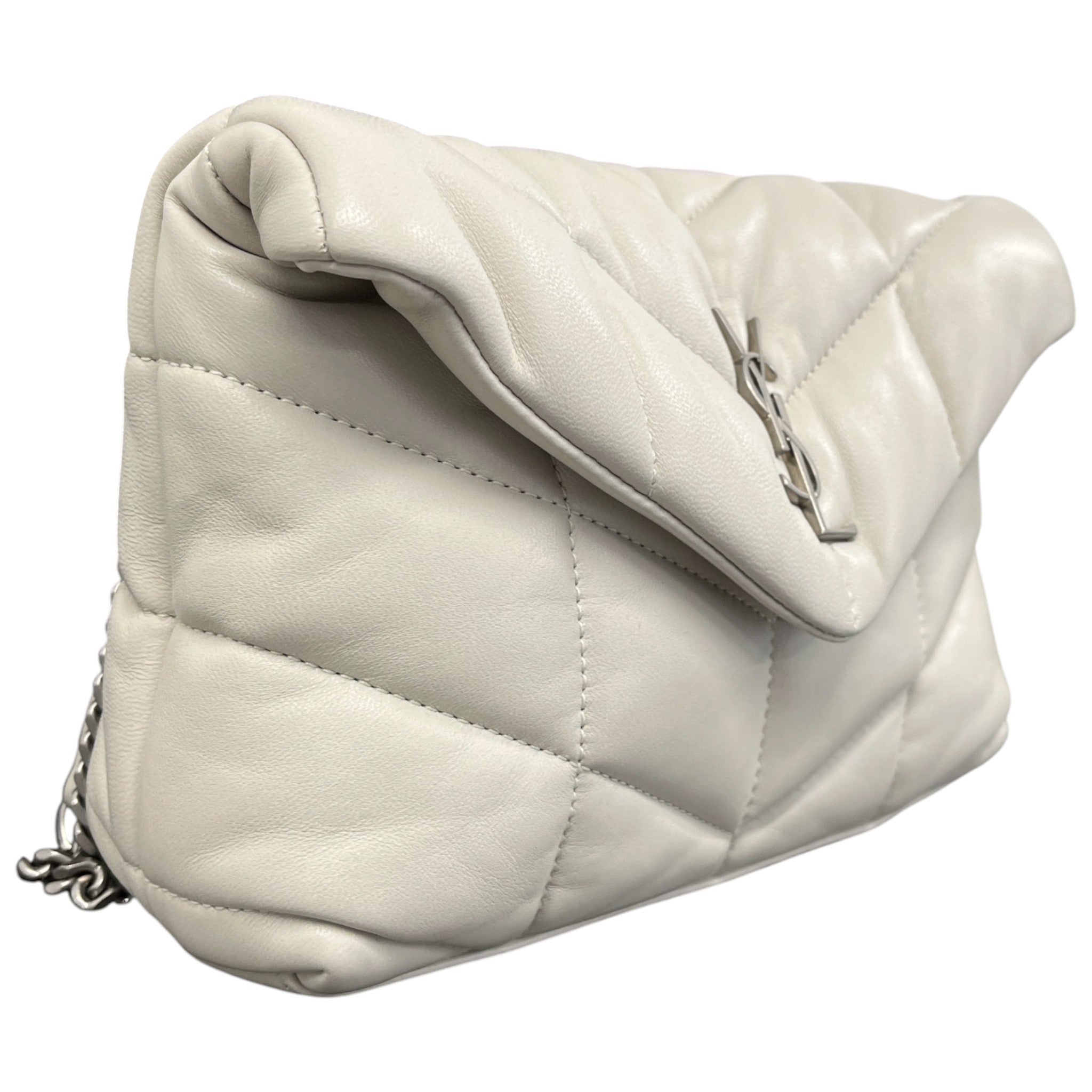 Women's Mini Lou Puffer Bag Cream