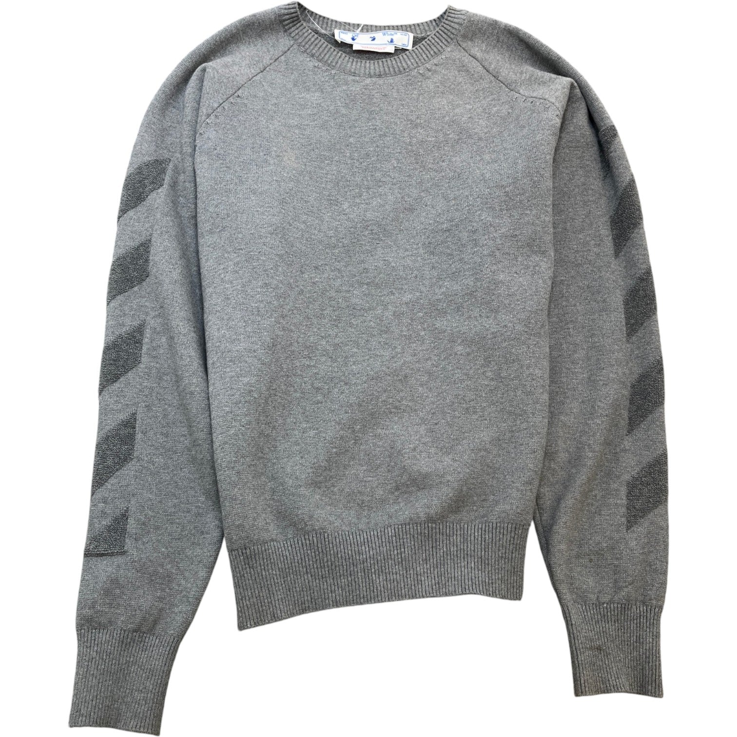 Men's Arrow Logo Jumper Grey Size L