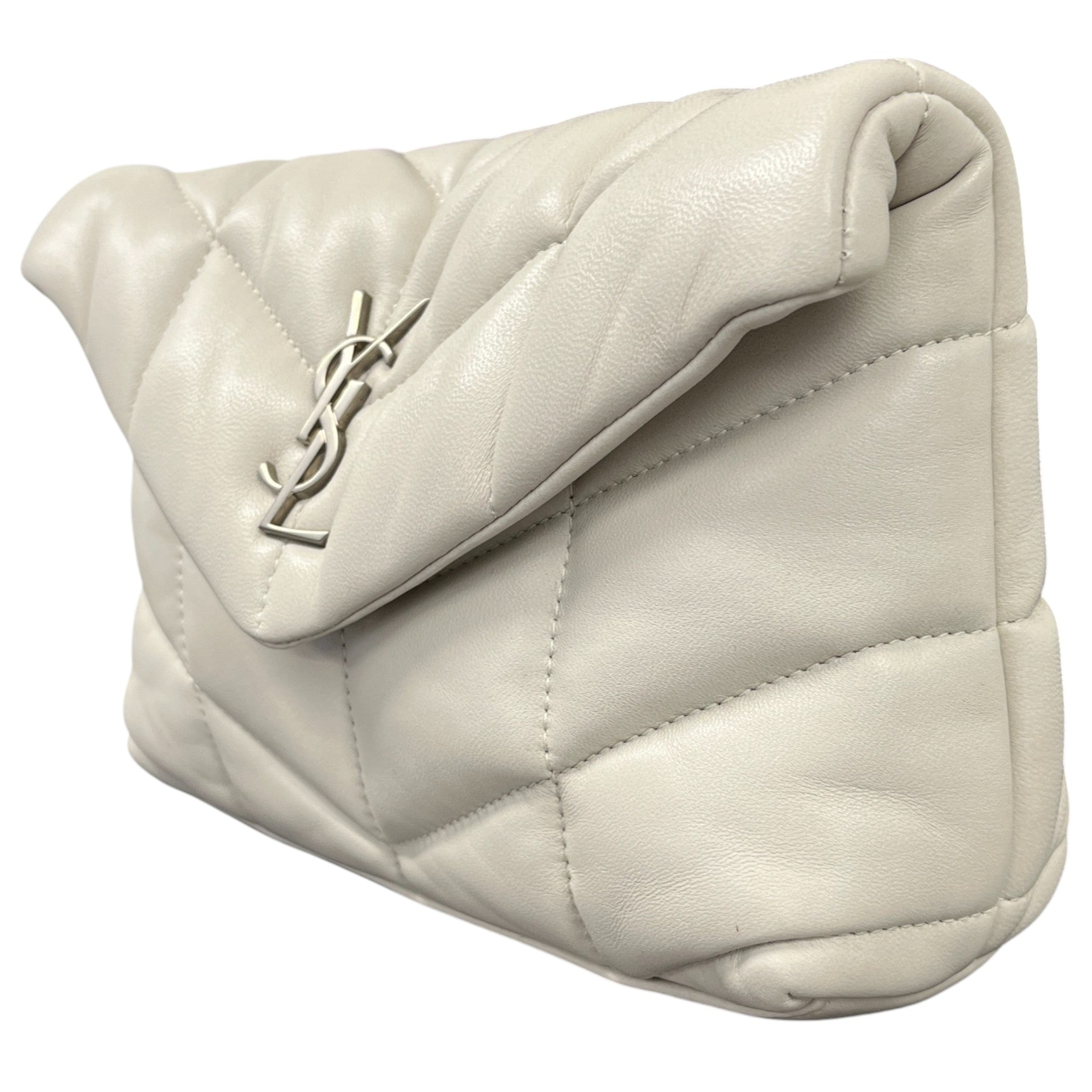 Women's Mini Lou Puffer Bag Cream