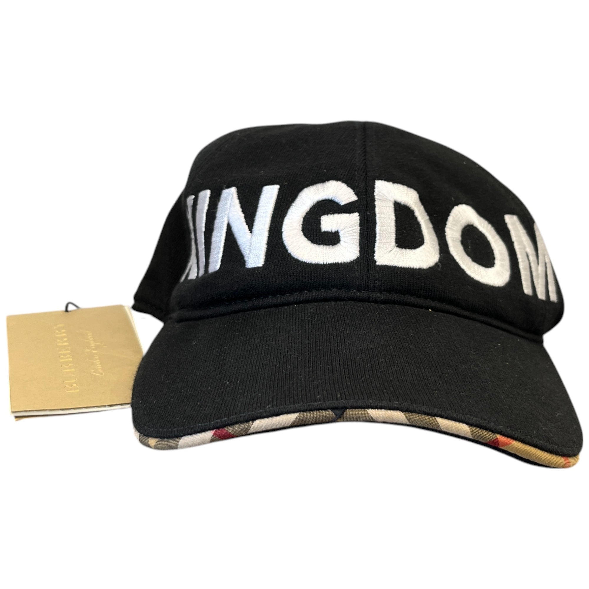 Men's Embroidered Logo Cap Black Size S