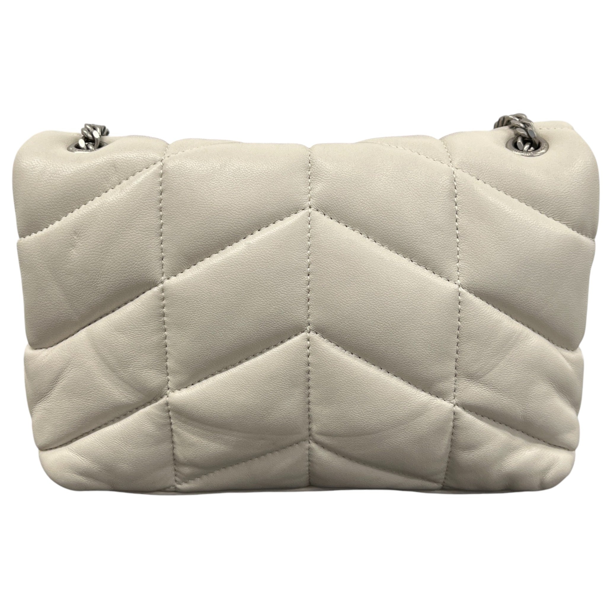Women's Mini Lou Puffer Bag Cream