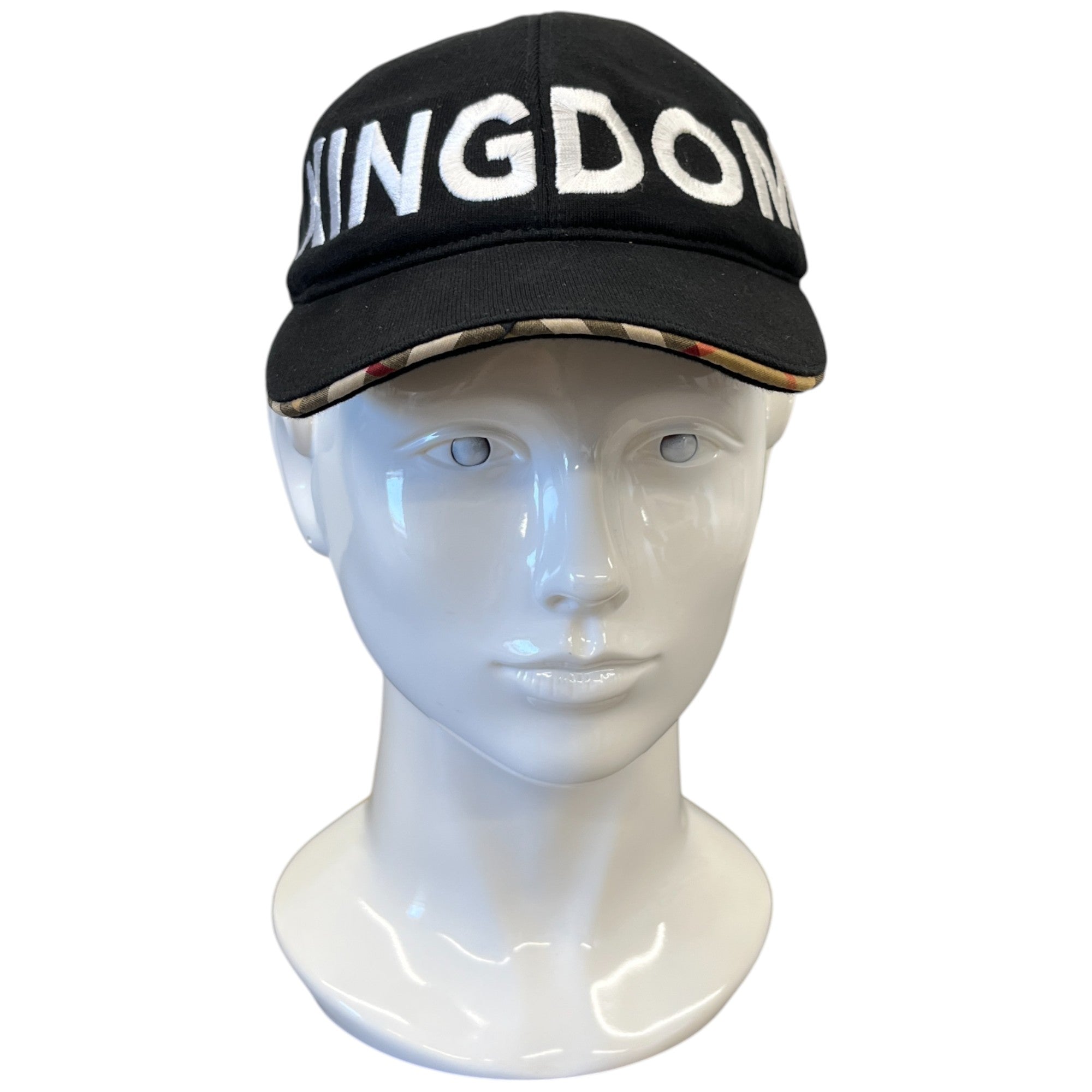 Men's Embroidered Logo Cap Black Size S