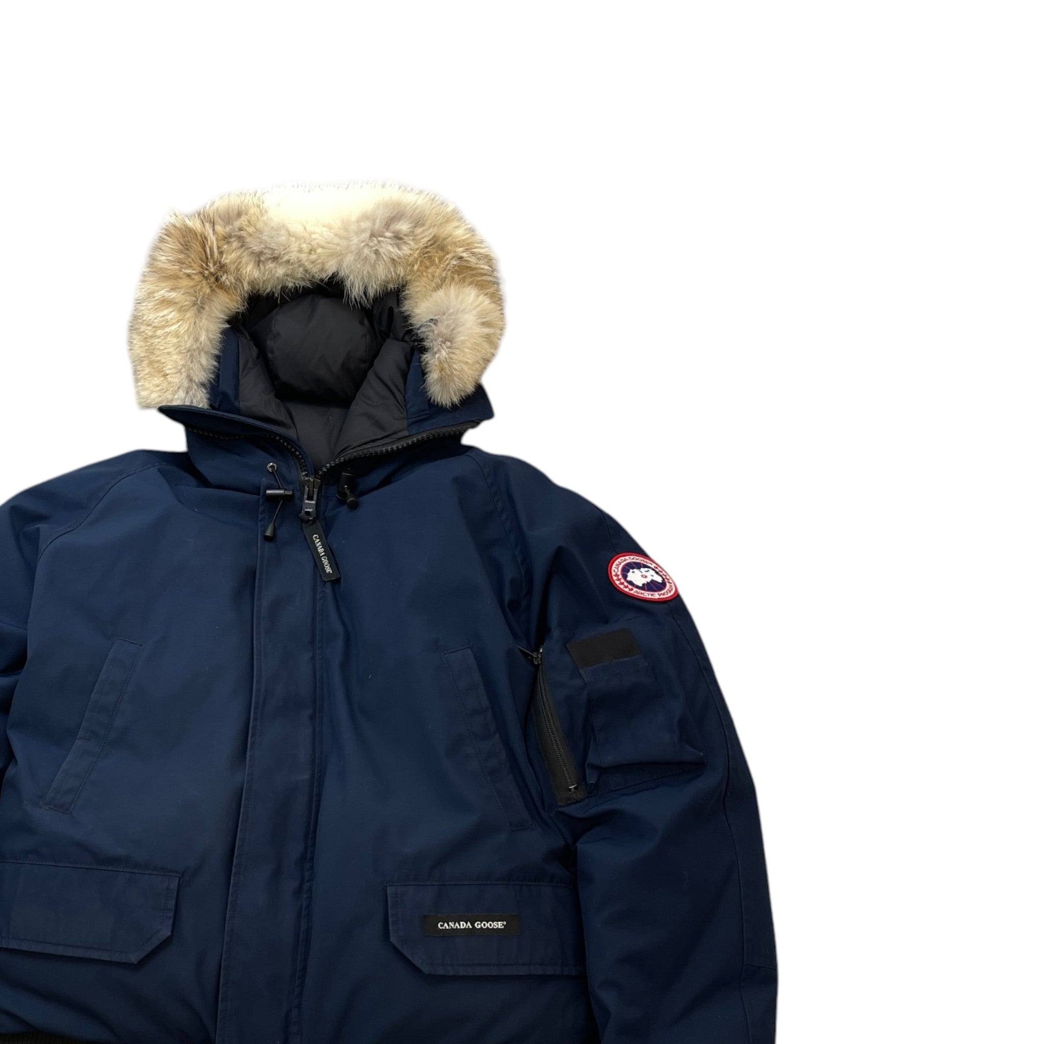 Men's Chilliwack Bomber Down Jacket Navy Size L