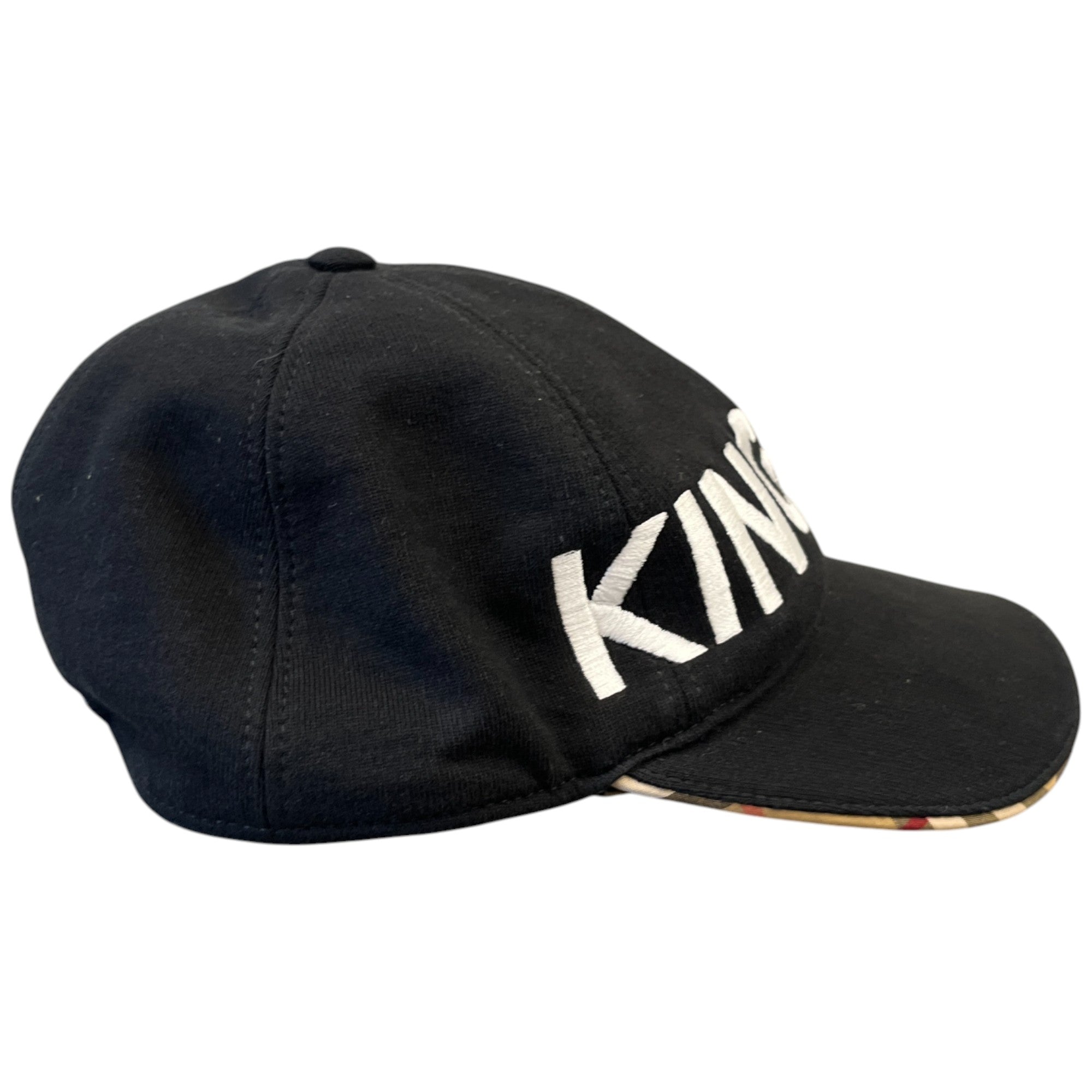 Men's Embroidered Logo Cap Black Size S