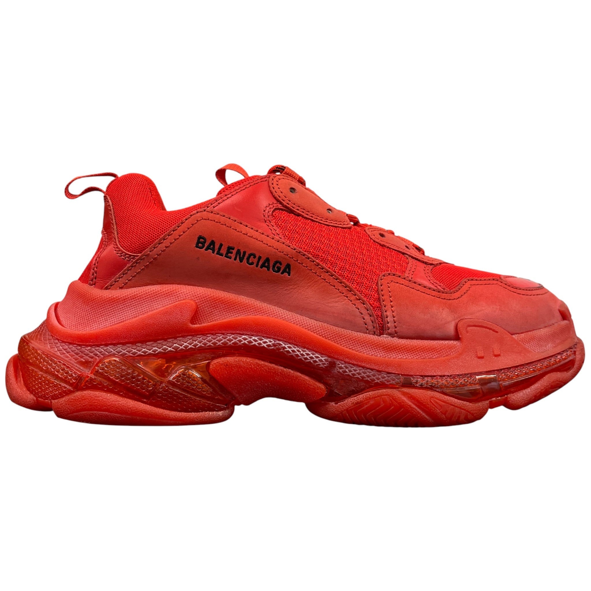 Men's Triple S Low Trainers Red Size EU 42 / UK 8
