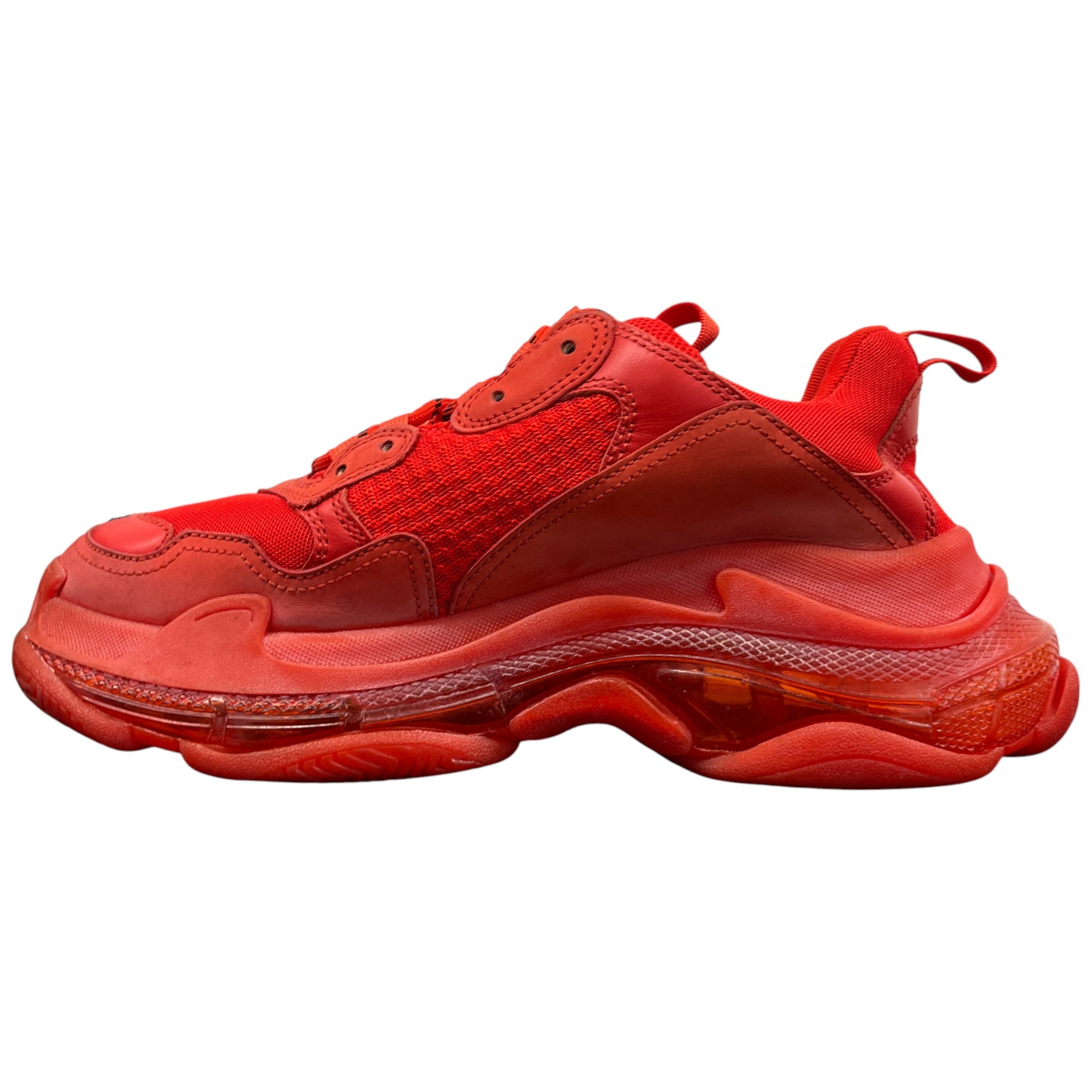 Men's Triple S Low Trainers Red Size EU 42 / UK 8