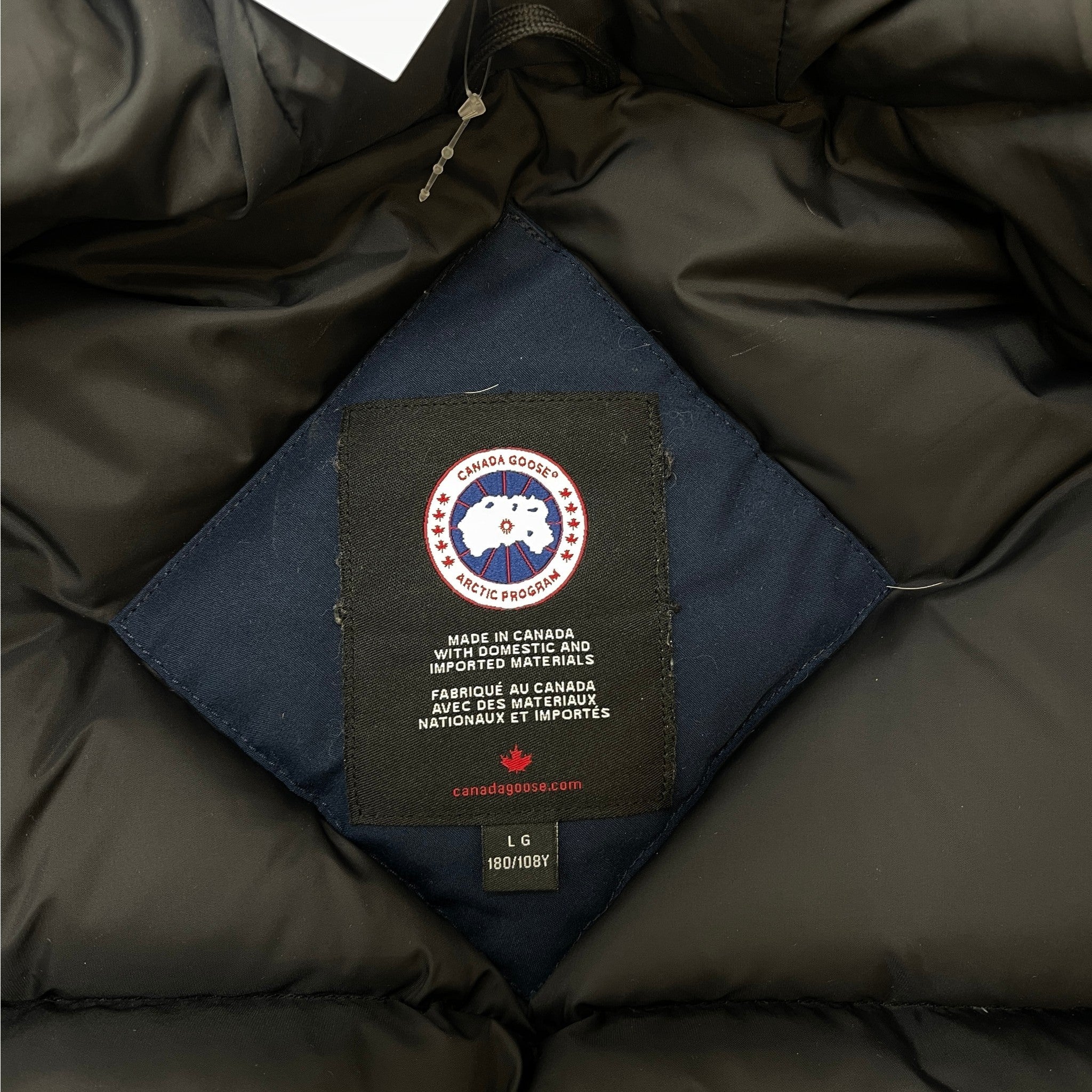 Men's Chilliwack Bomber Down Jacket Navy Size L