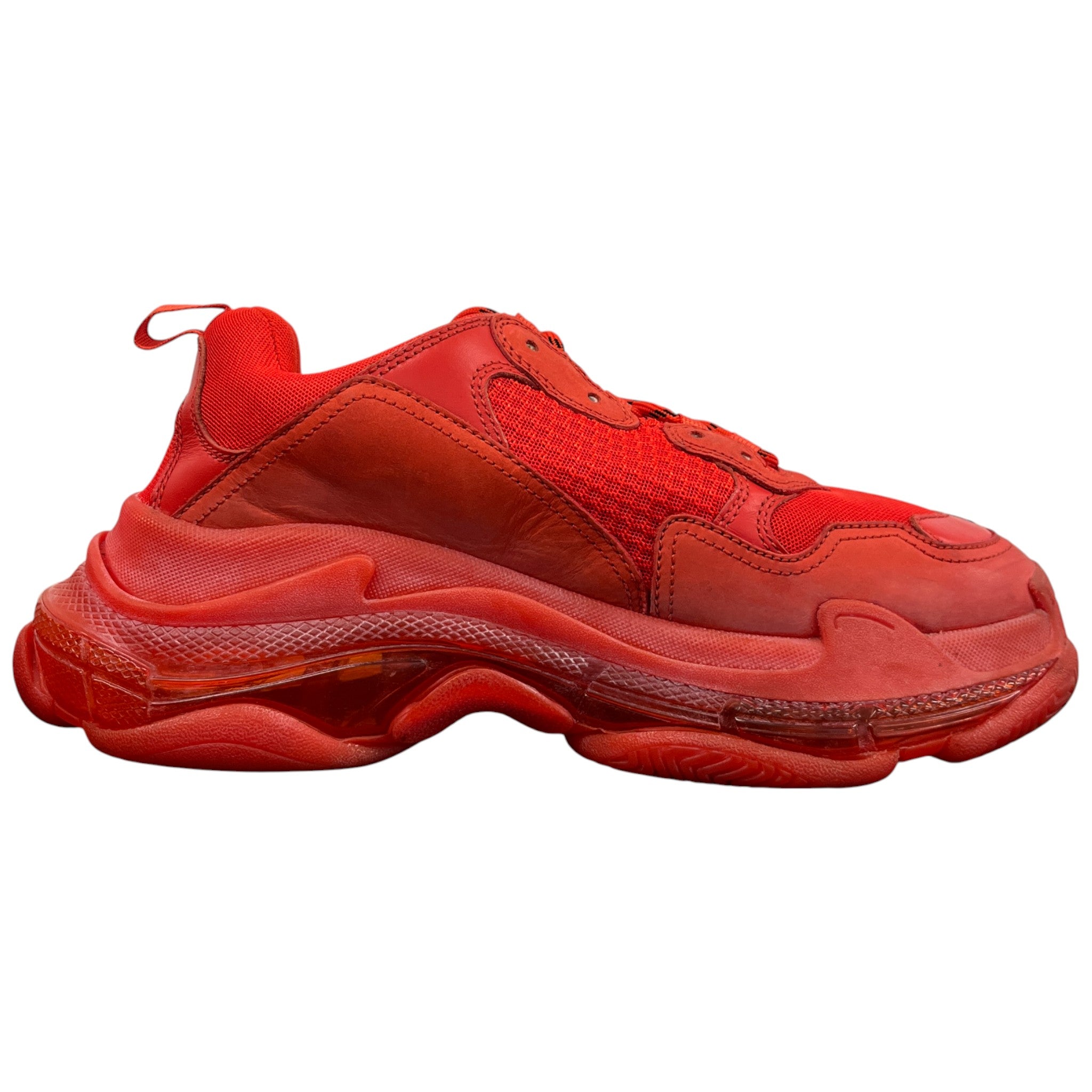 Men's Triple S Low Trainers Red Size EU 42 / UK 8