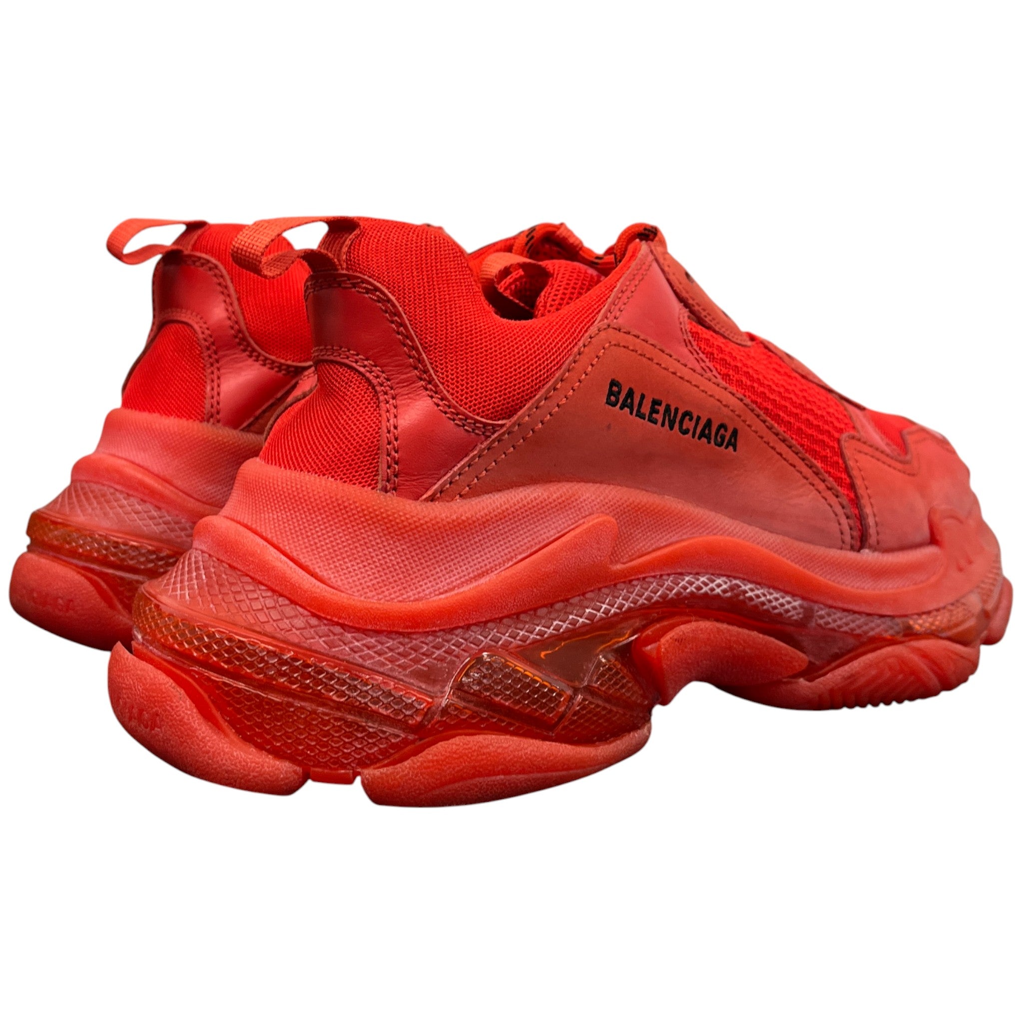 Men's Triple S Low Trainers Red Size EU 42 / UK 8