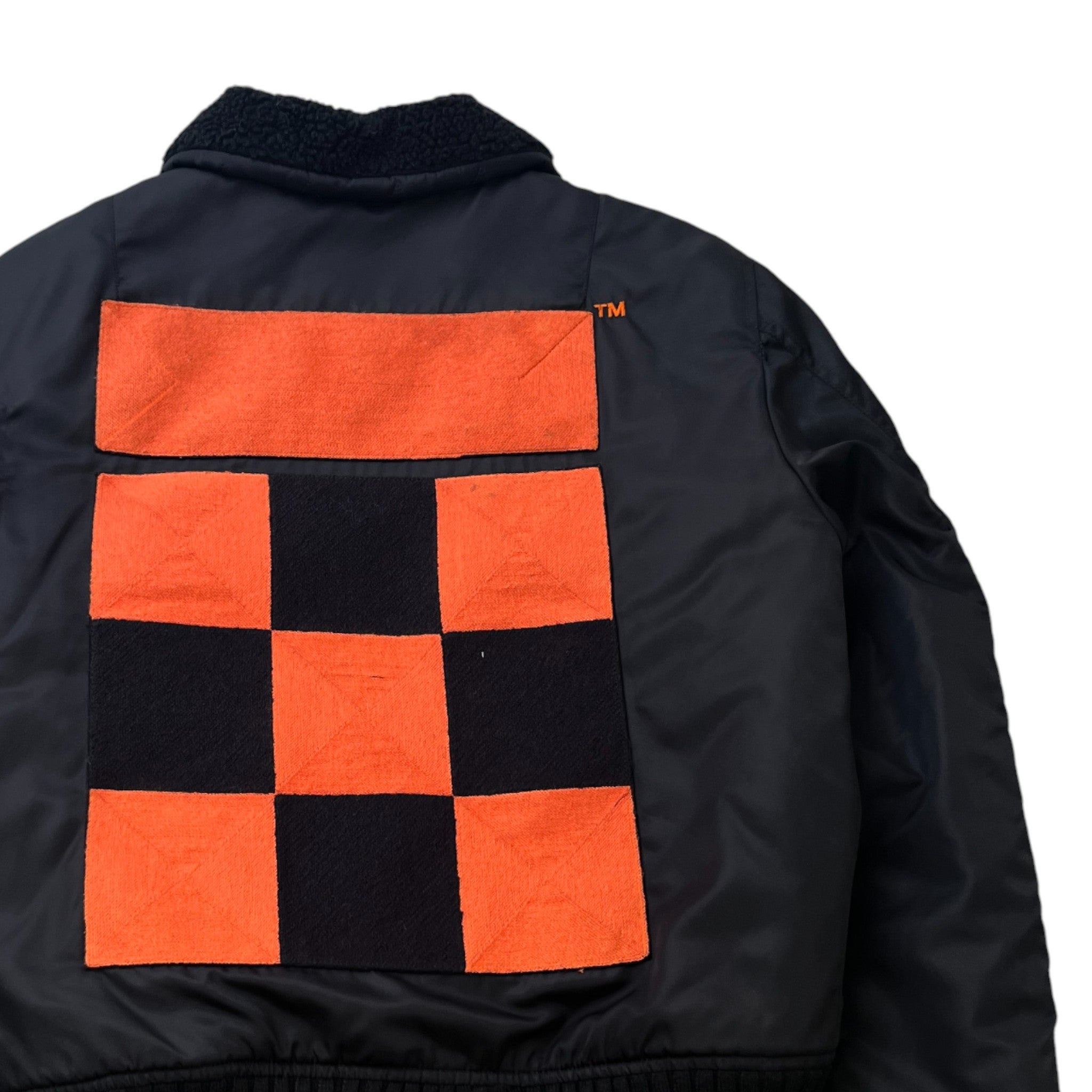 Men's Checker Jacket Black Size M