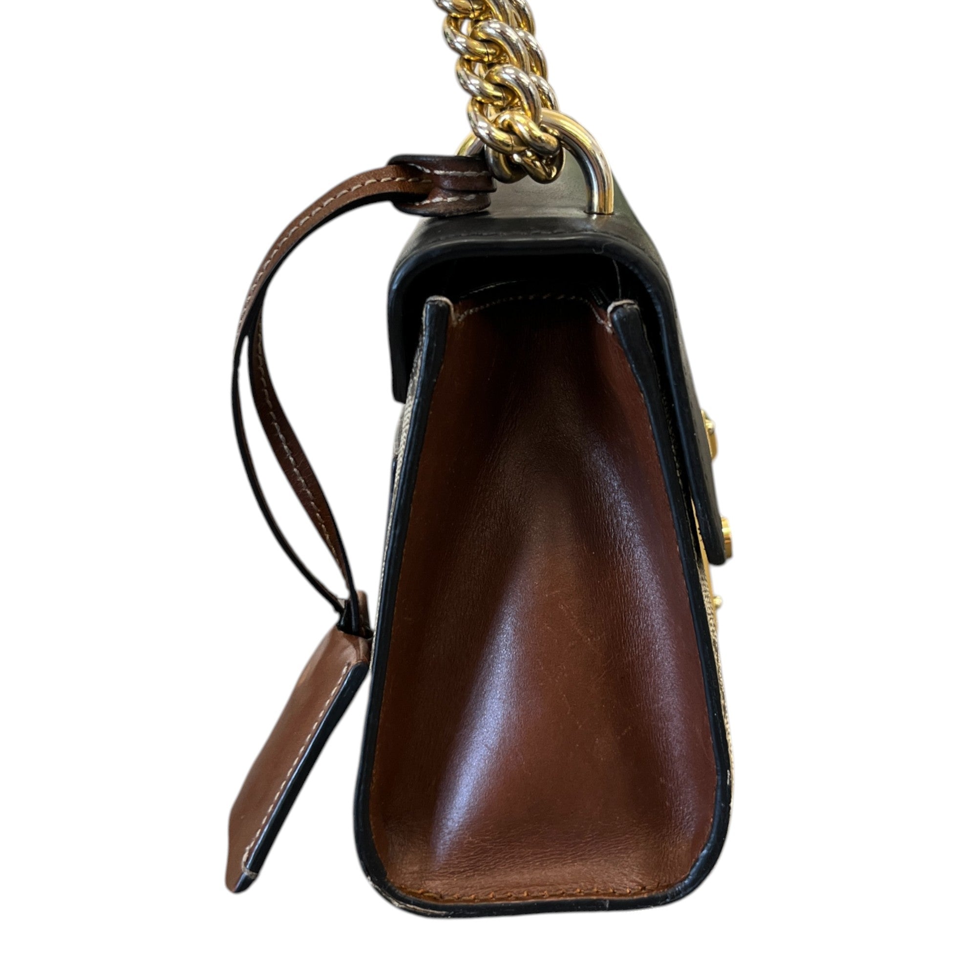 Women's Small Padlock Bag Beige
