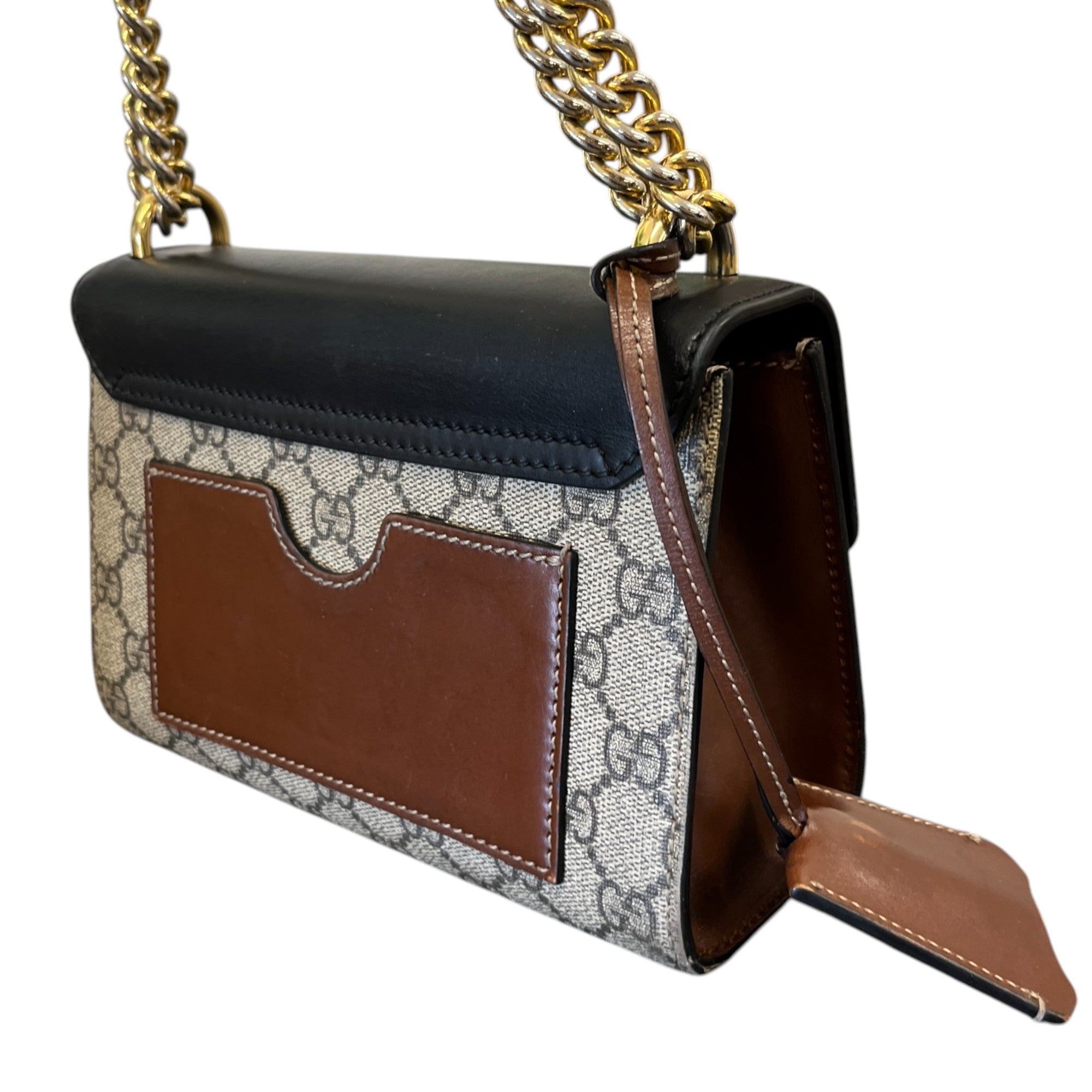 Women's Small Padlock Bag Beige