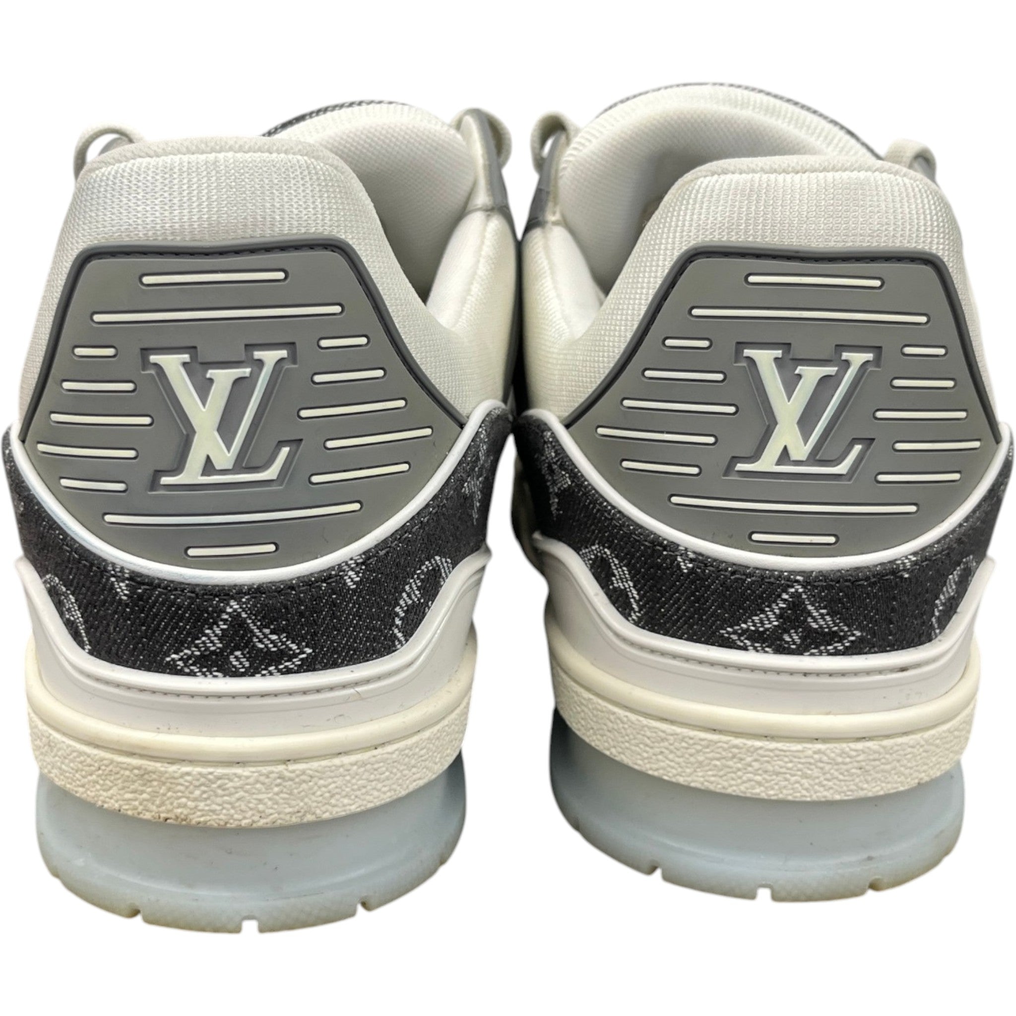 Men's Lv Denim Low Trainers Grey Size EU 41 / UK 7