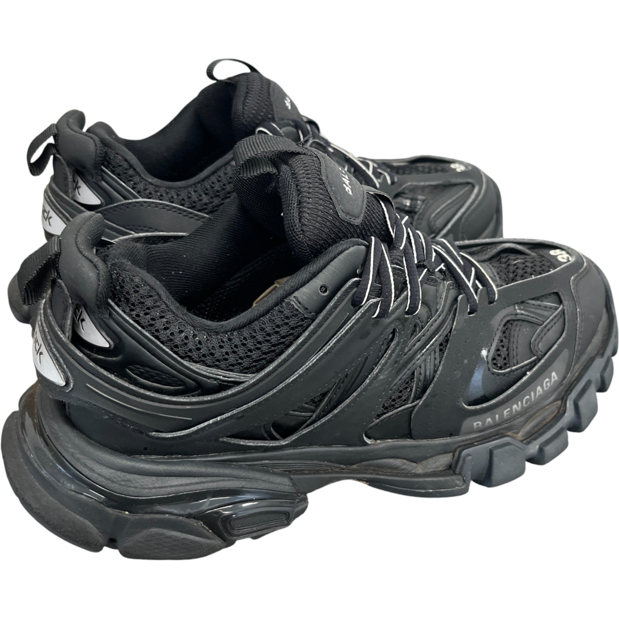 Women's Tracks Low Trainers Black Size EU 38 / UK 5