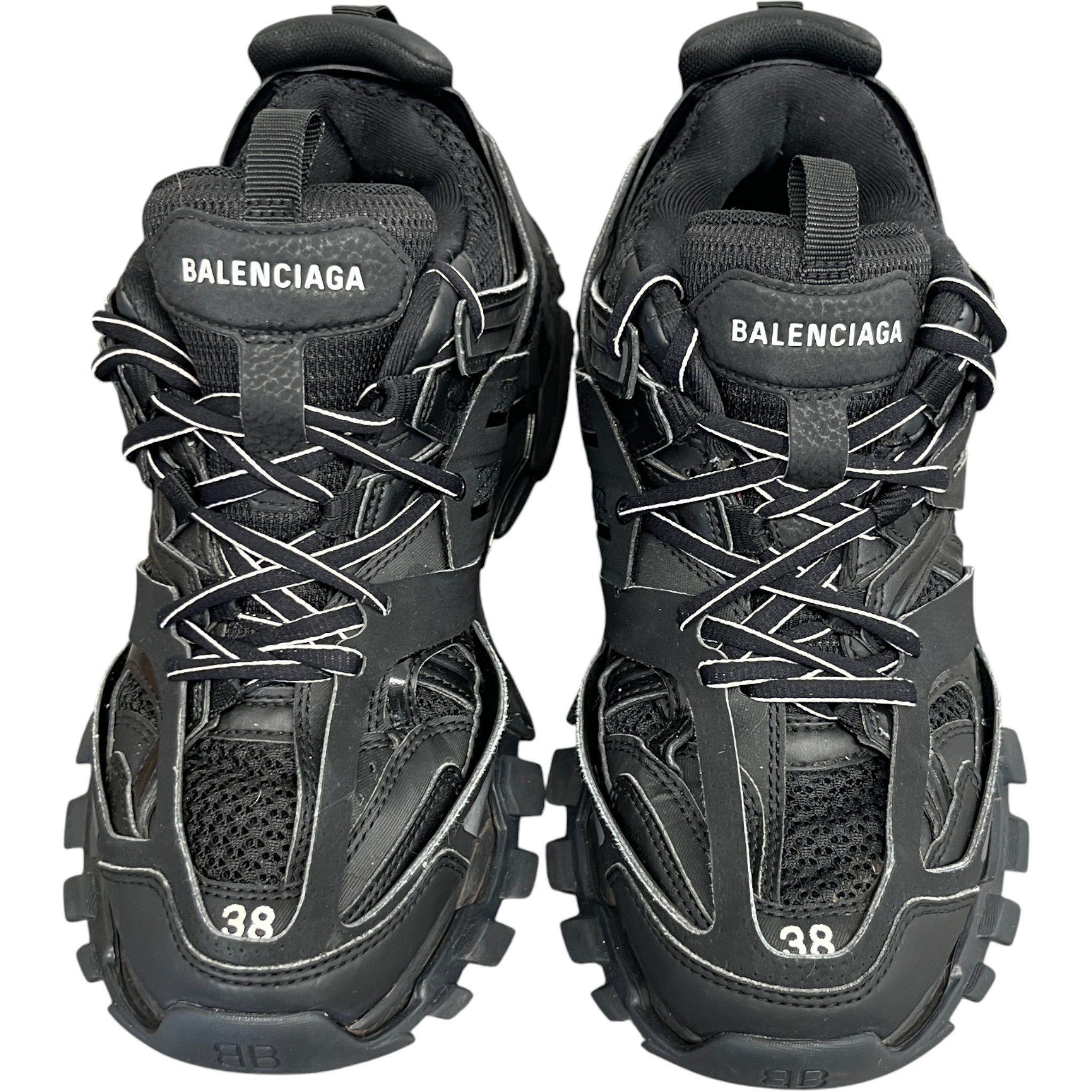 Women's Tracks Low Trainers Black Size EU 38 / UK 5