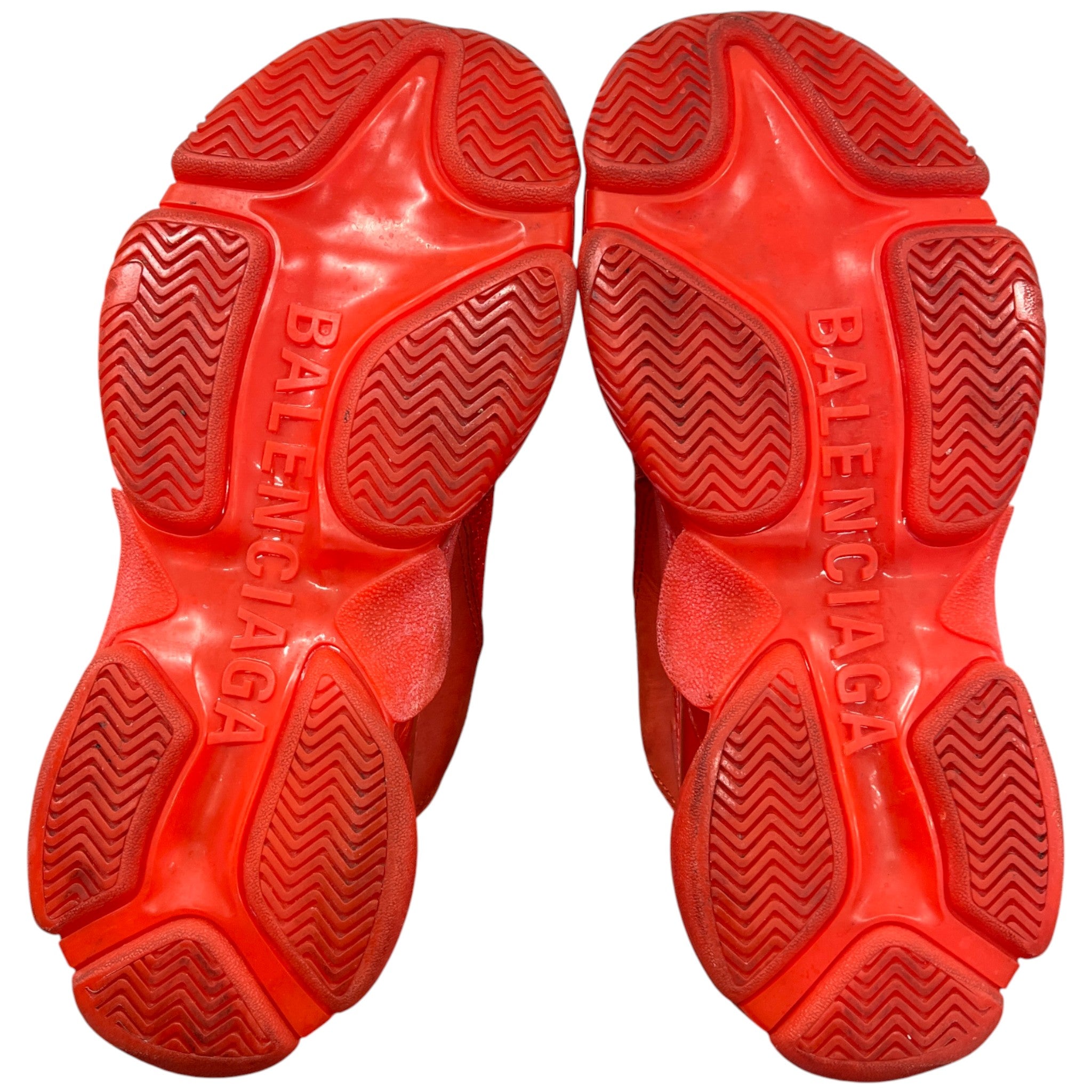 Men's Triple S Low Trainers Red Size EU 42 / UK 8