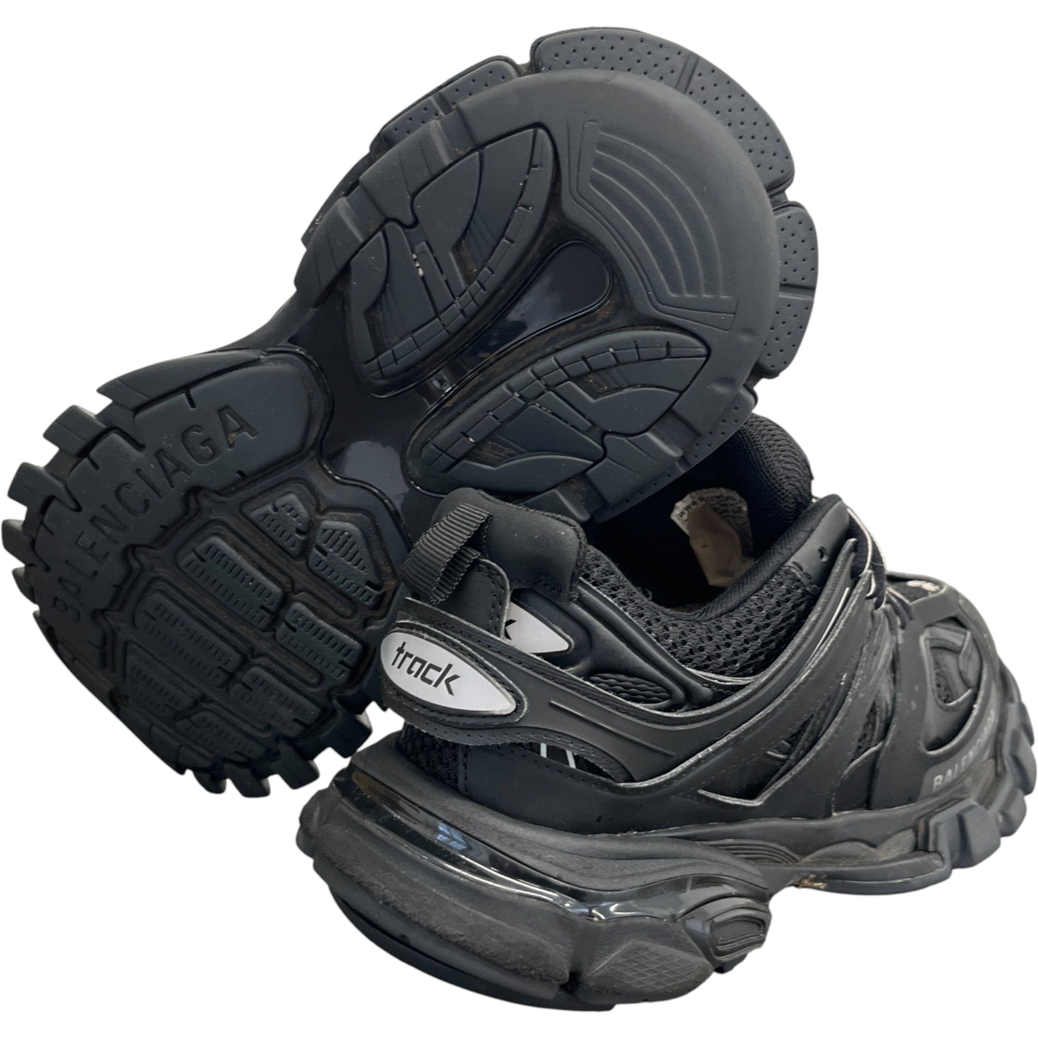 Women's Tracks Low Trainers Black Size EU 38 / UK 5