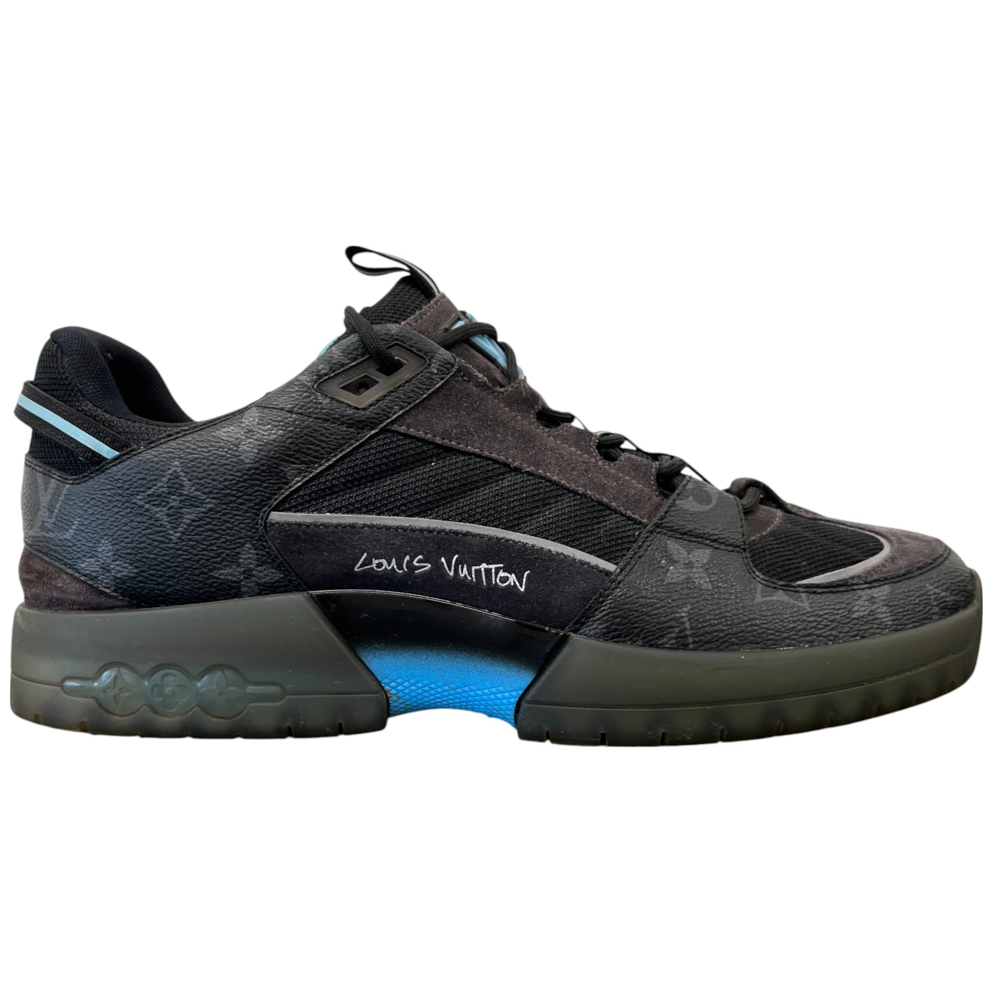 Men's Monogram Eclipse Lucien Clarks A View Low Trainers Black Size EU 44 / UK 10