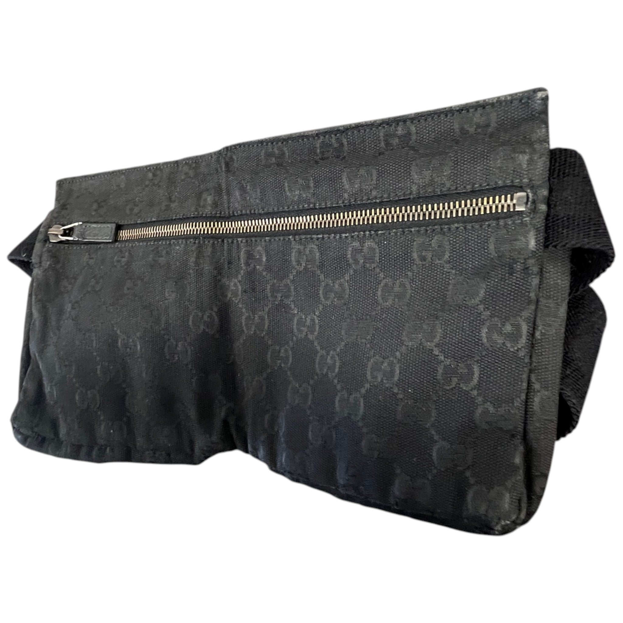 Men's Gg Supreme Belt Bag Black