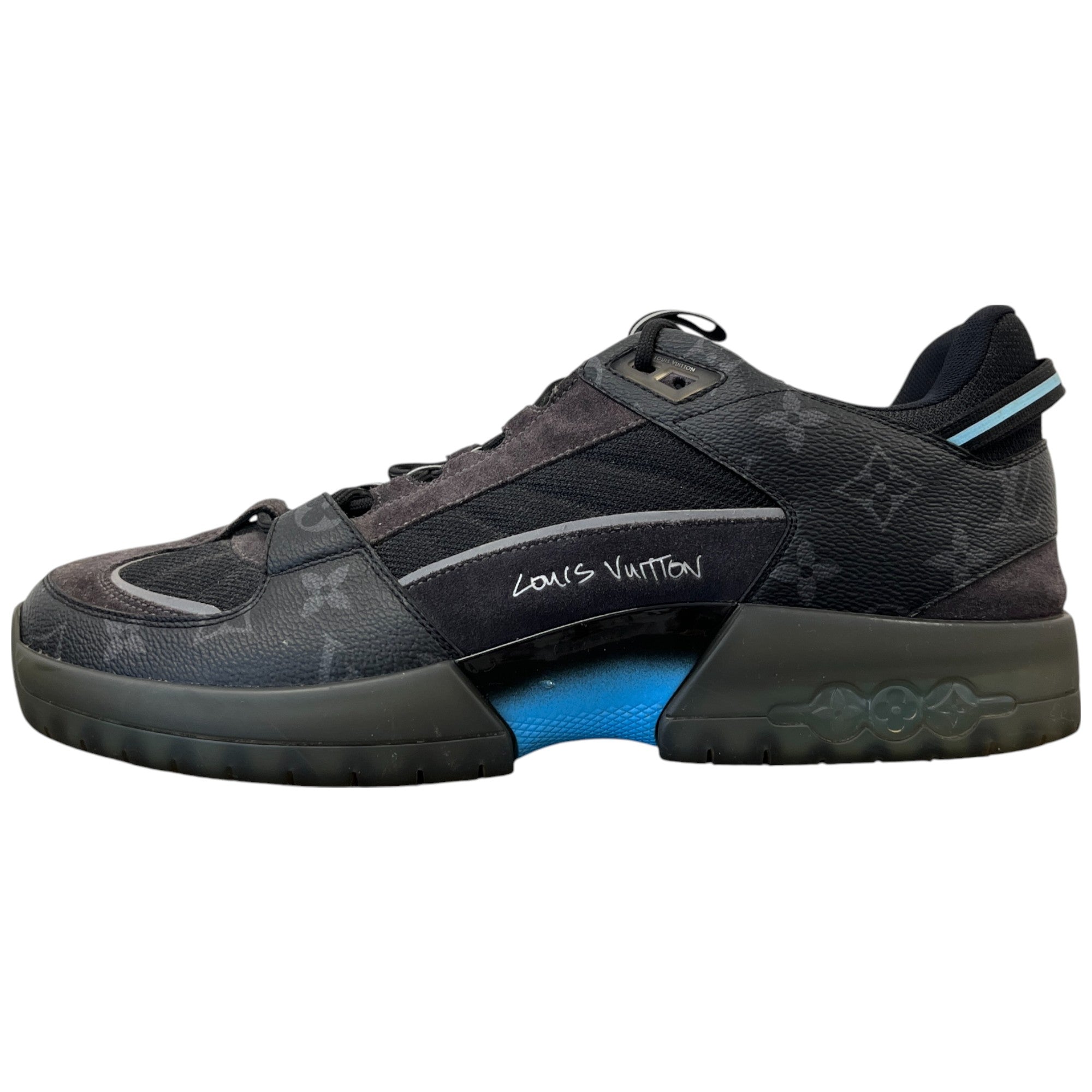 Men's Monogram Eclipse Lucien Clarks A View Low Trainers Black Size EU 44 / UK 10