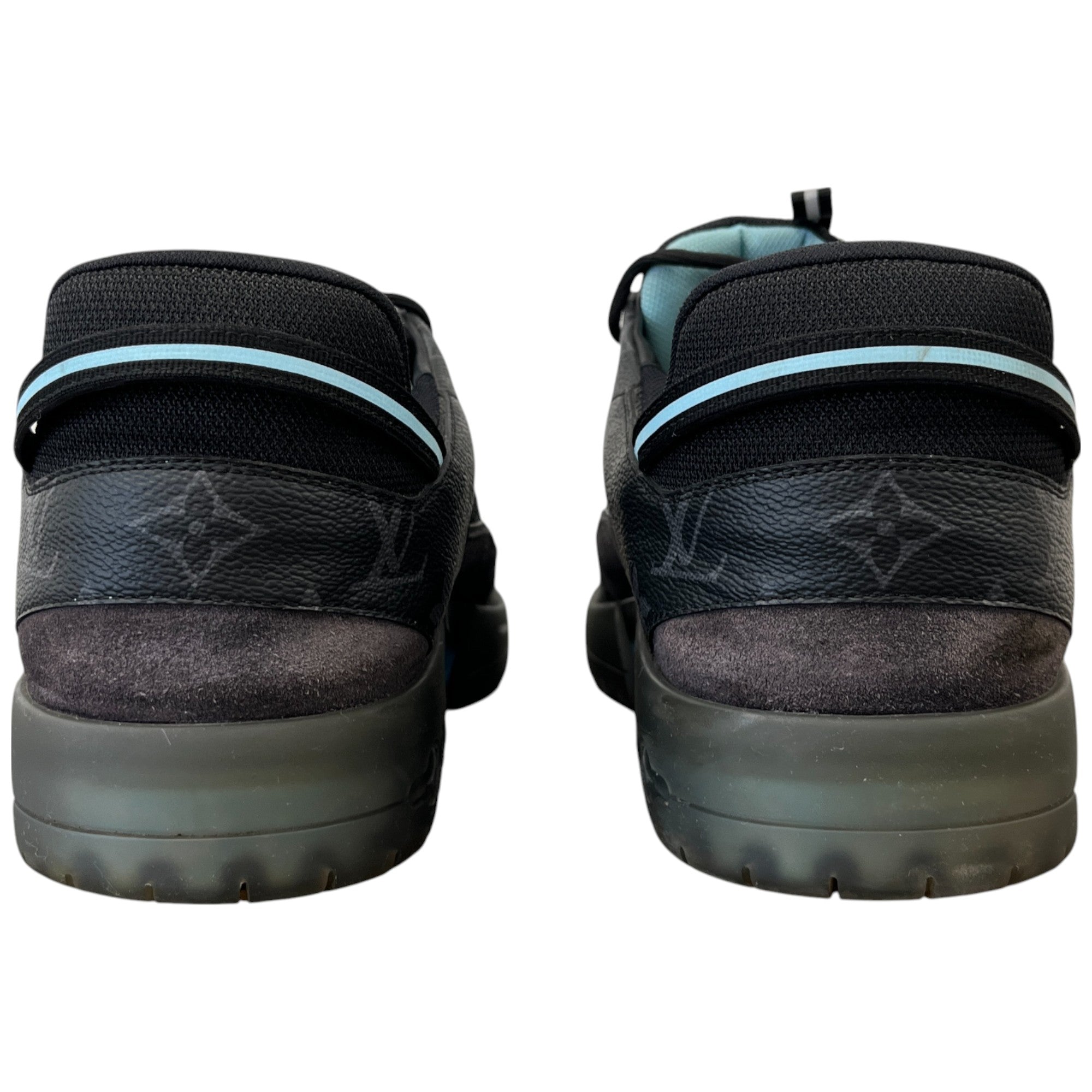 Men's Monogram Eclipse Lucien Clarks A View Low Trainers Black Size EU 44 / UK 10