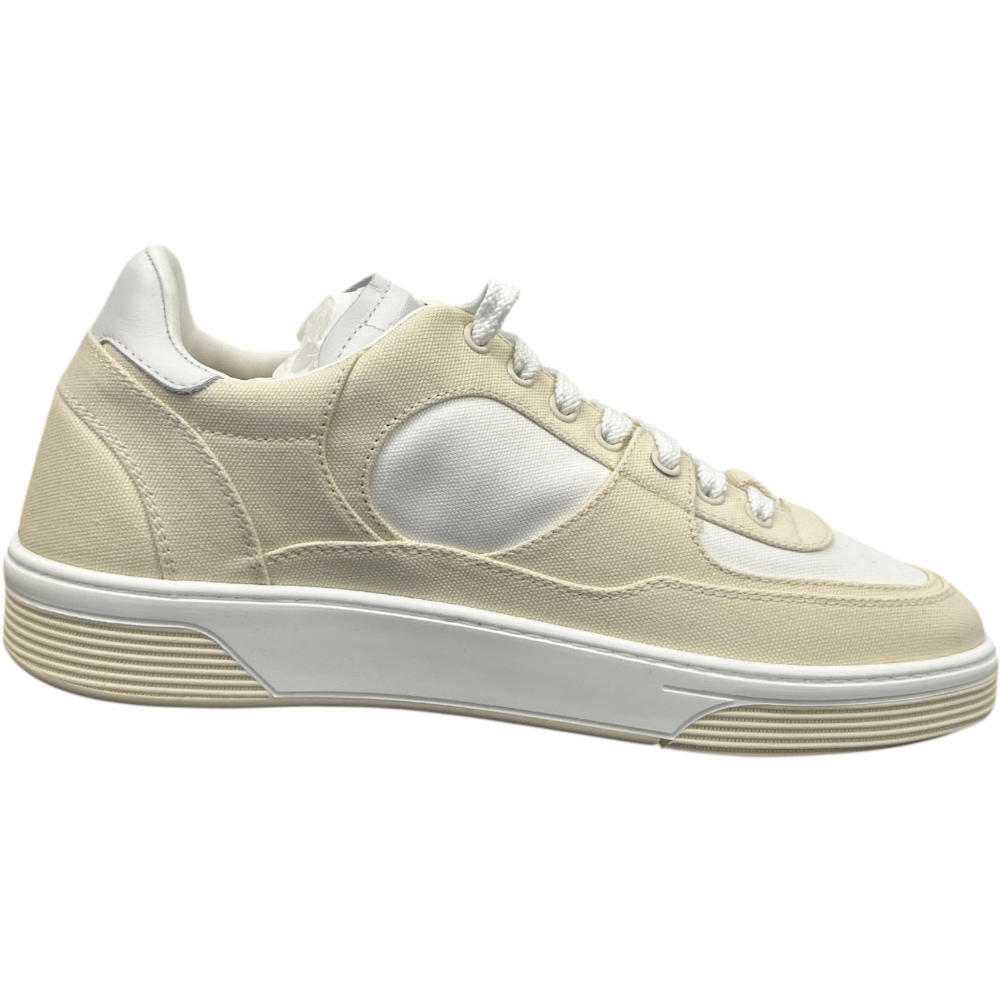 Men's Cc Runner Low Trainers Cream Size EU 42 / UK 8