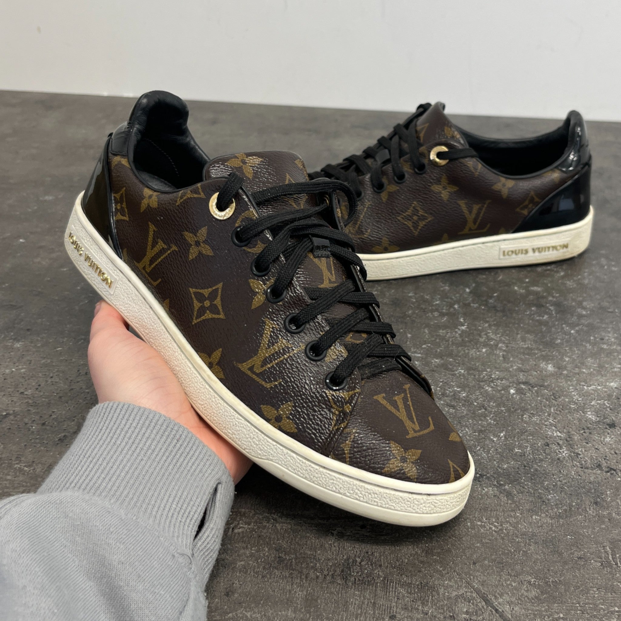 Women's Frontrow Low Trainers Brown Size EU 38 / UK 5