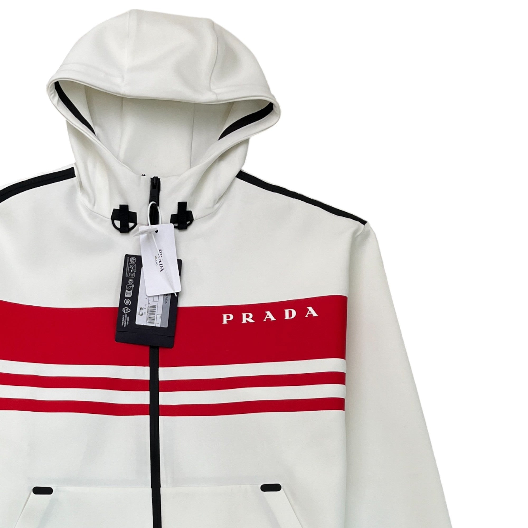 Men's Linea Rossa Blouson Sweatshirt White Size S