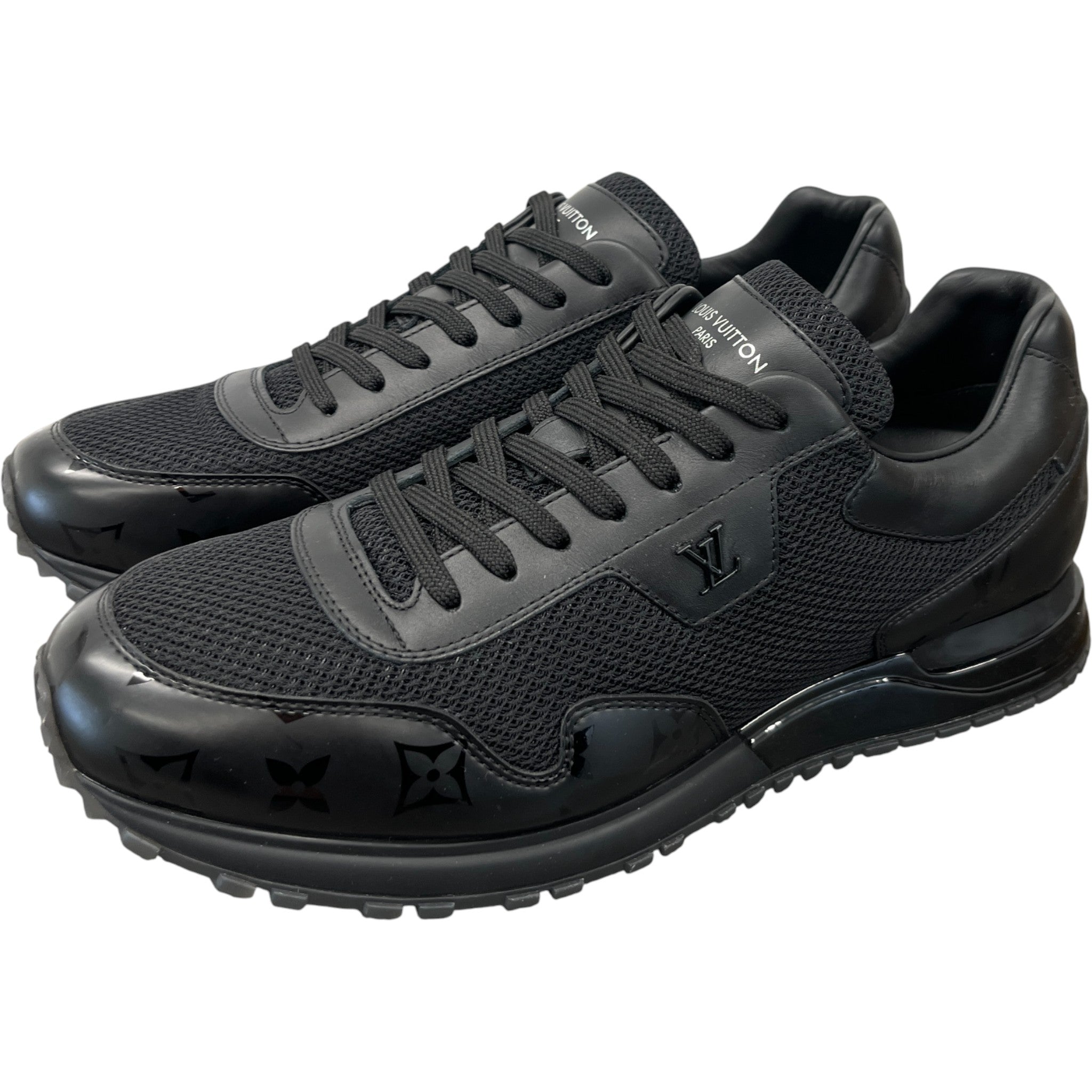 Men's Run Away Low Trainers Black Size EU 42 / UK 8