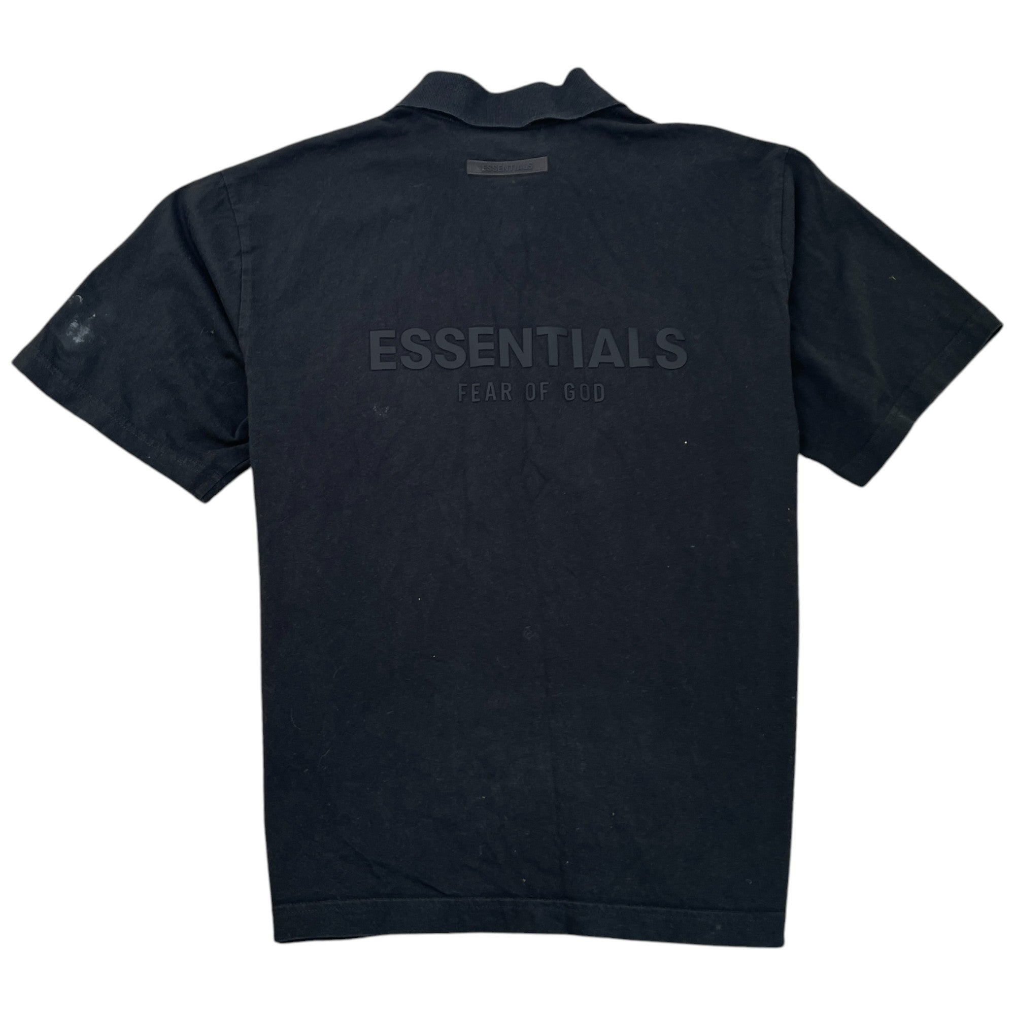 Men's Fear Of God Polo Shirt Black Size S
