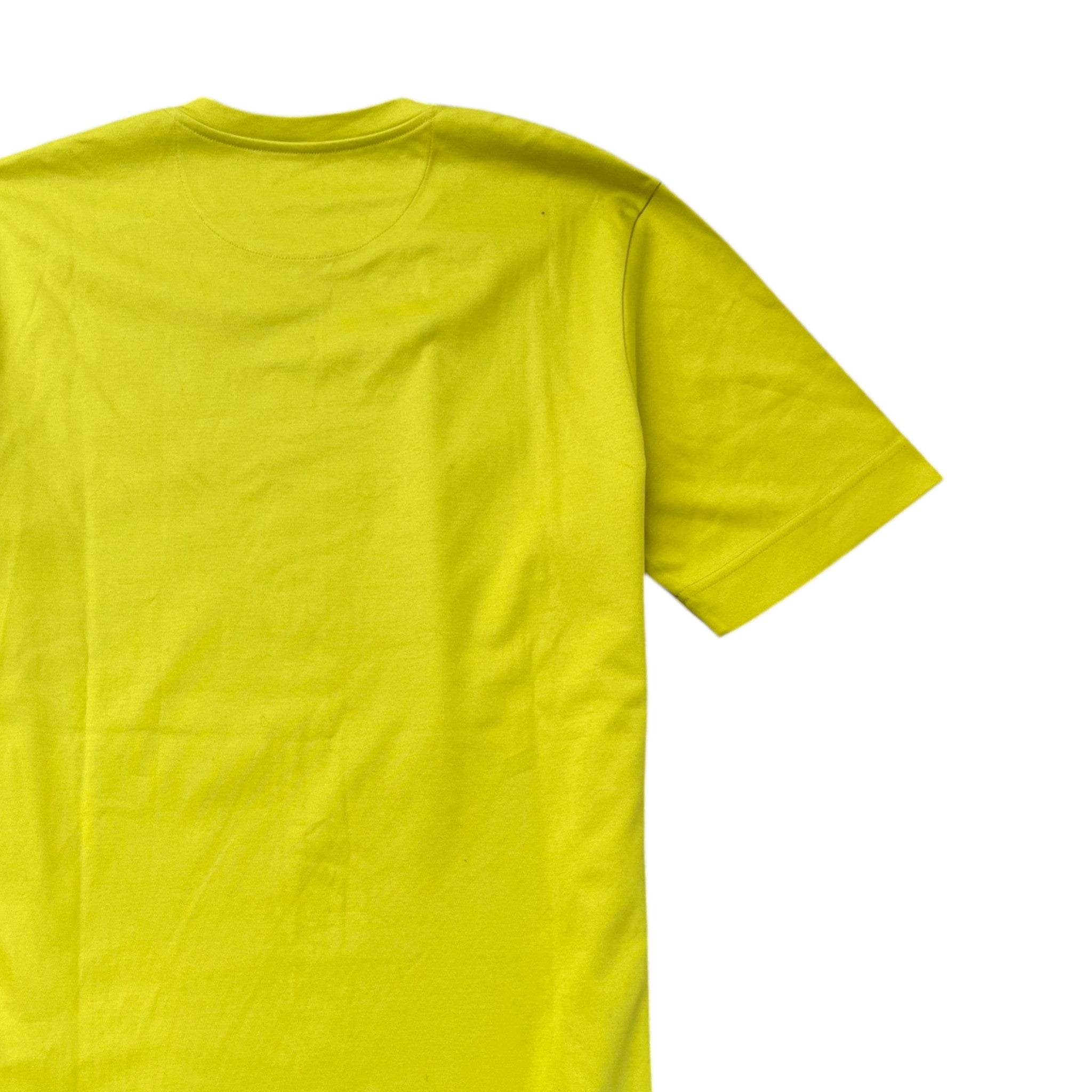 Men's Arm Pocket Logo T-Shirt Green Size M