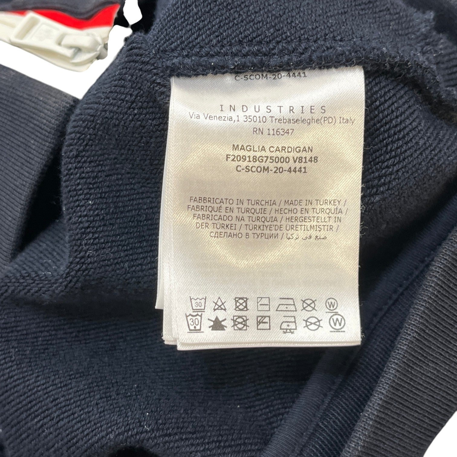 Men's Maglia Hoodie Navy Size M