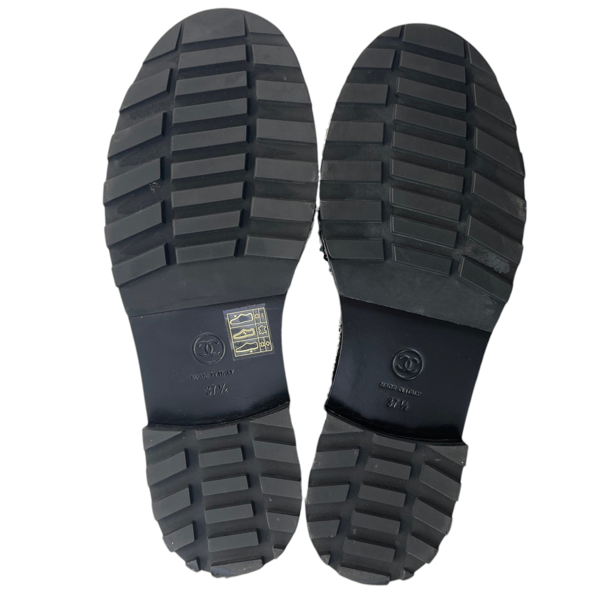 Women's Cc Logo Boots Green Size EU 37.5 / UK 4.5