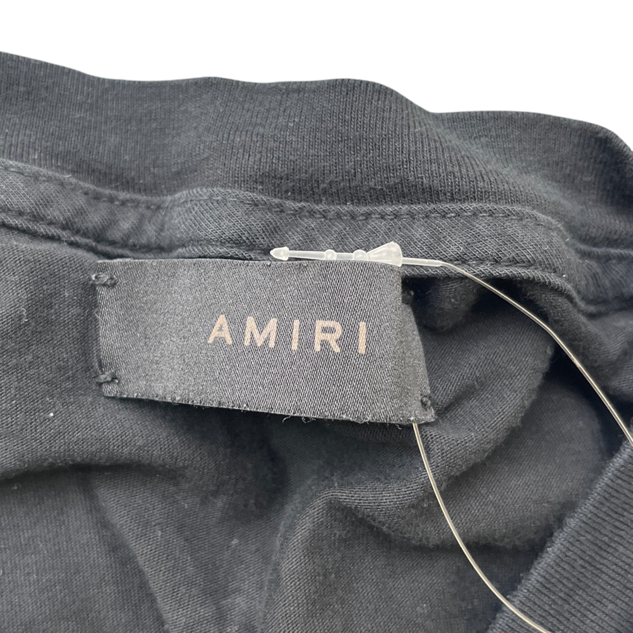 Men's Paint Drip T-Shirt Black Size M