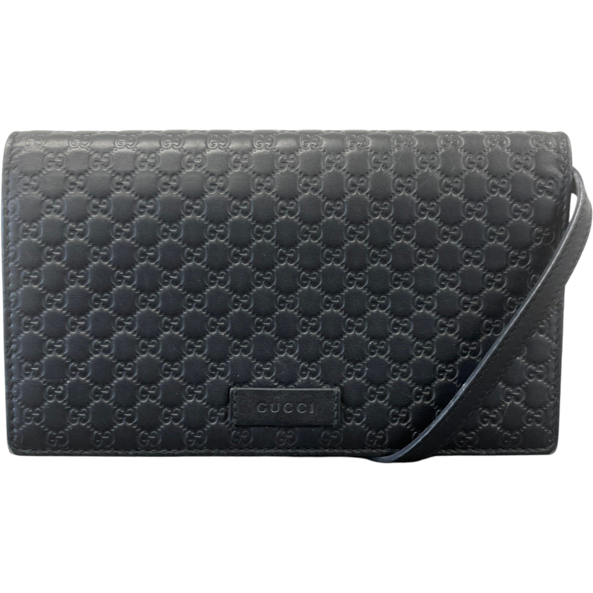 Women's Microguccissima Bag Black
