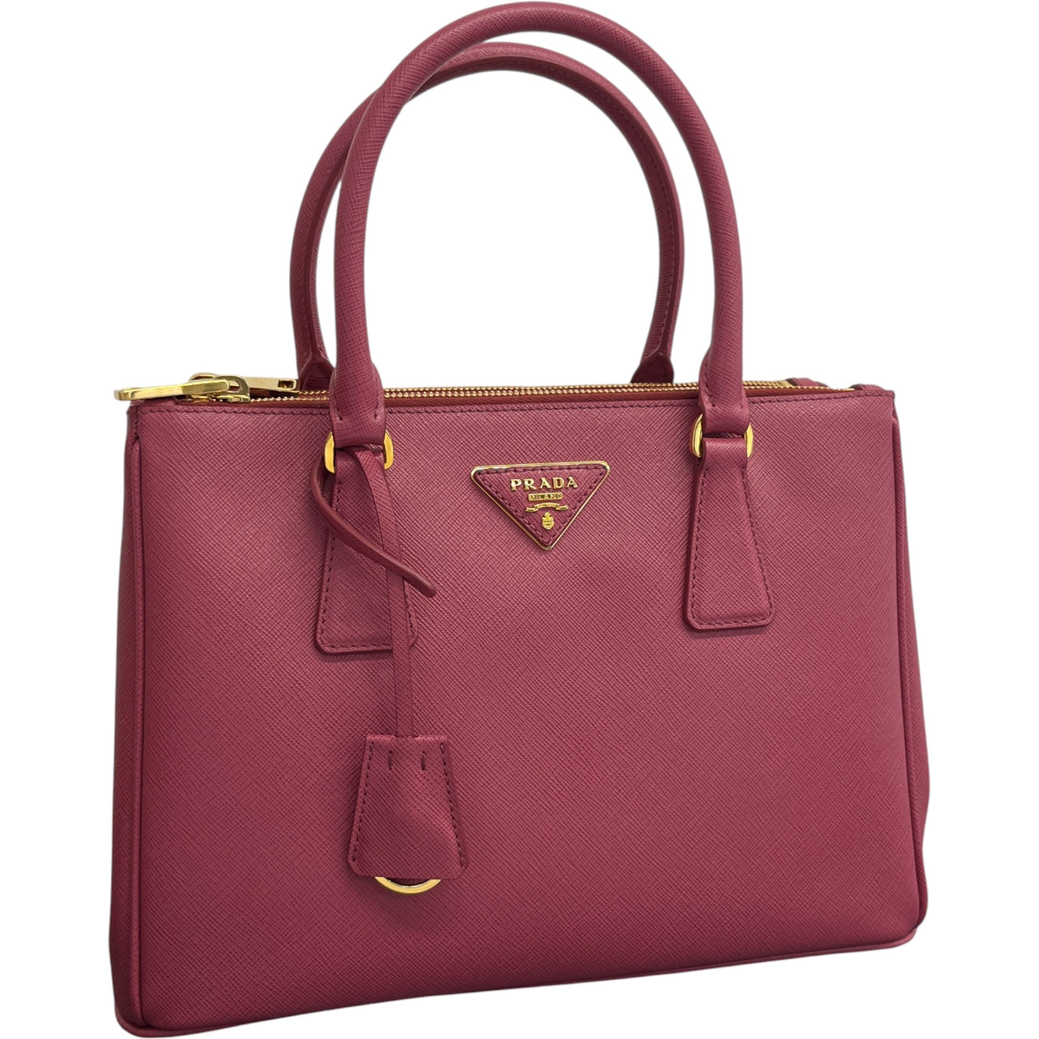 Women's Galleria Small Saffiano Handbag Pink