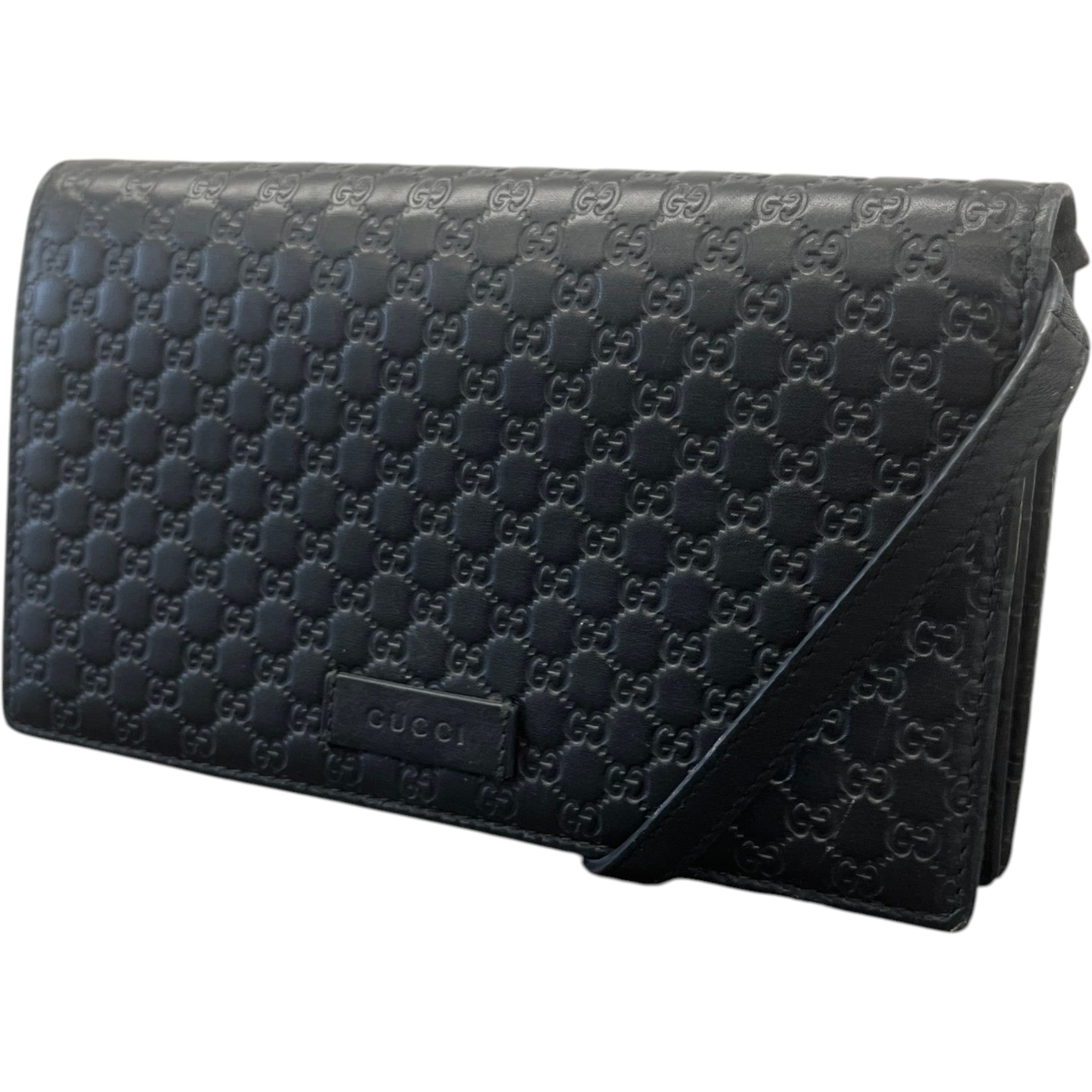 Women's Microguccissima Bag Black