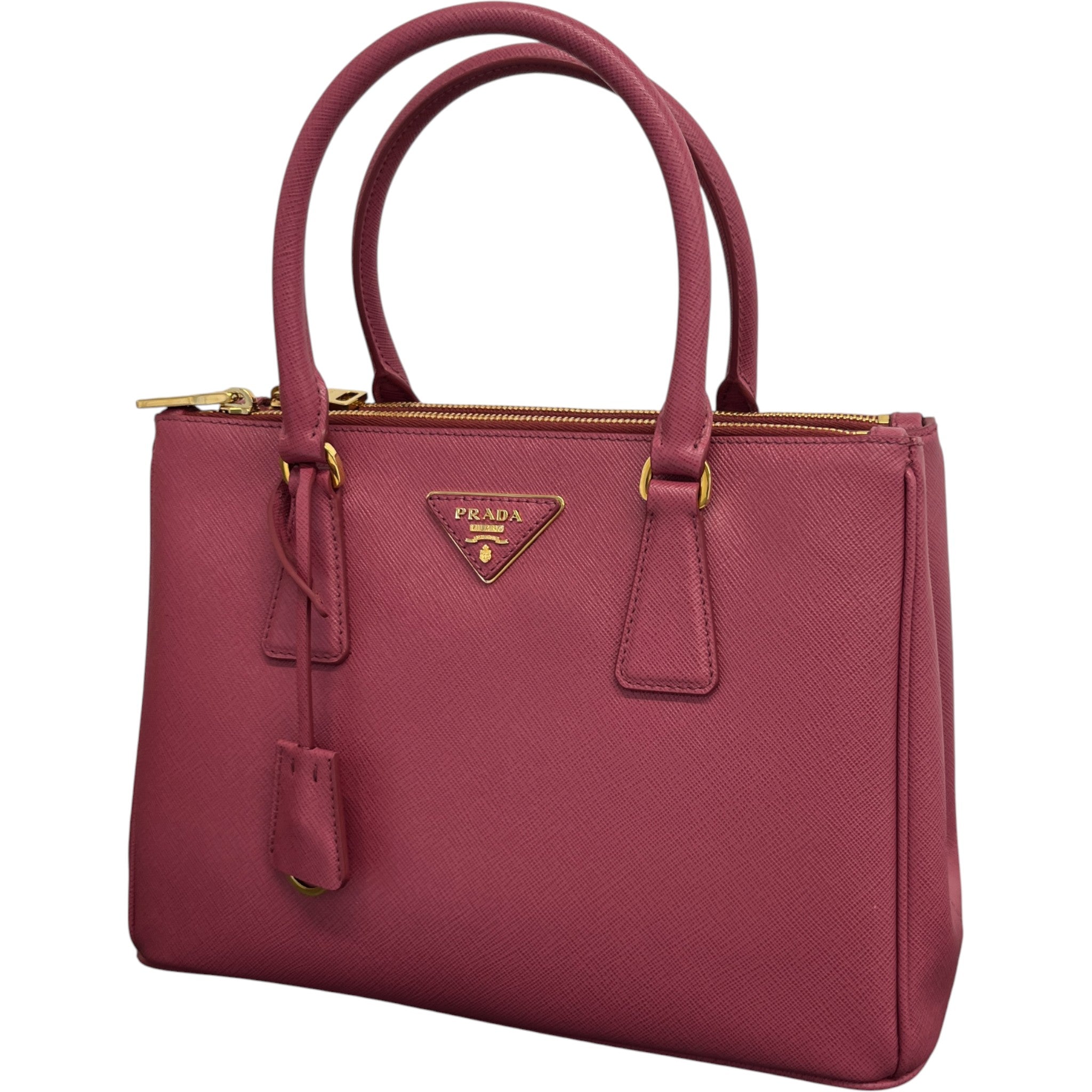 Women's Galleria Small Saffiano Handbag Pink