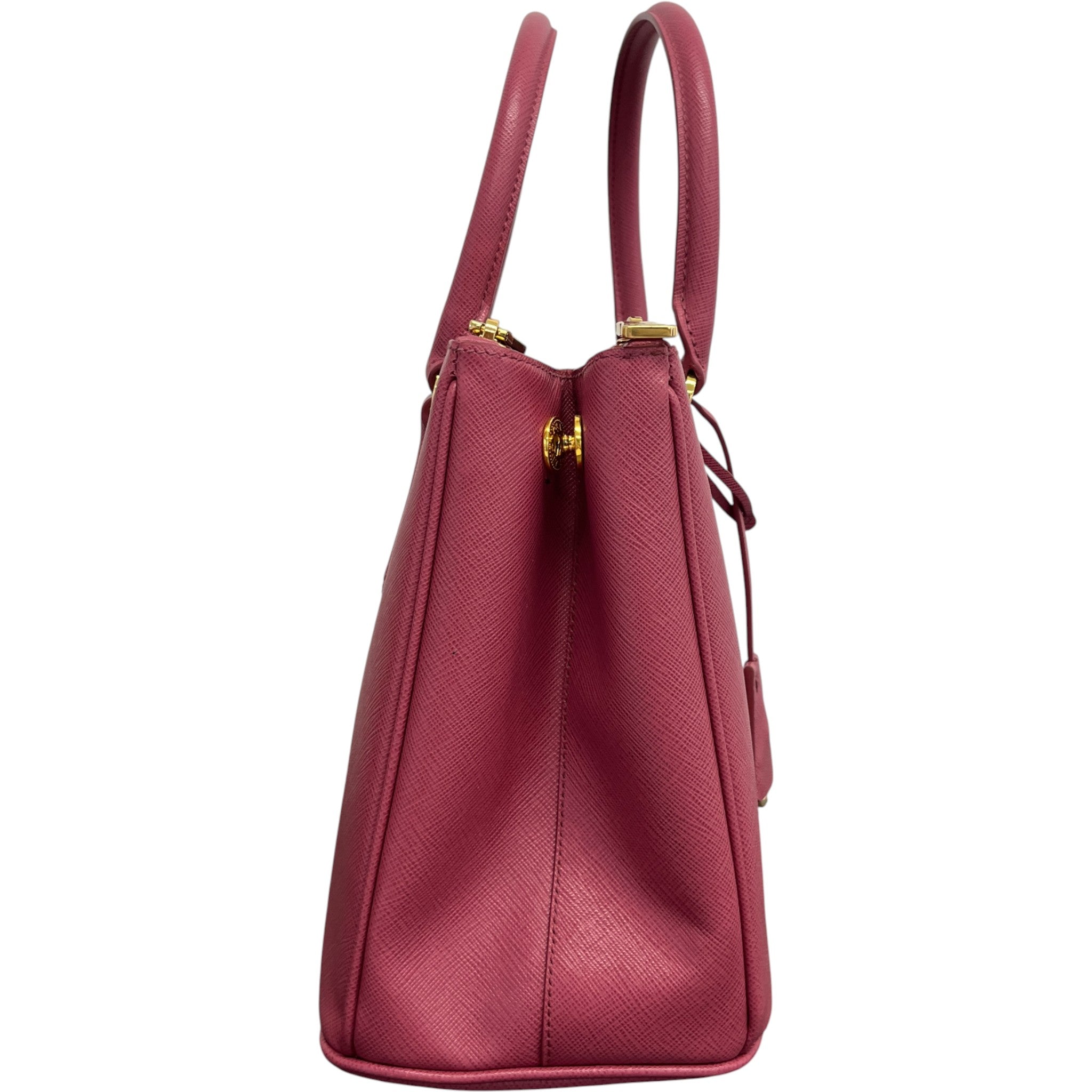 Women's Galleria Small Saffiano Handbag Pink
