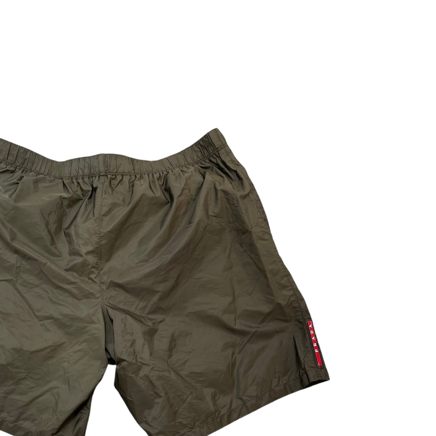 Men's Linea Rossa Nylon Swim Shorts Khaki Size W32 / IT 48