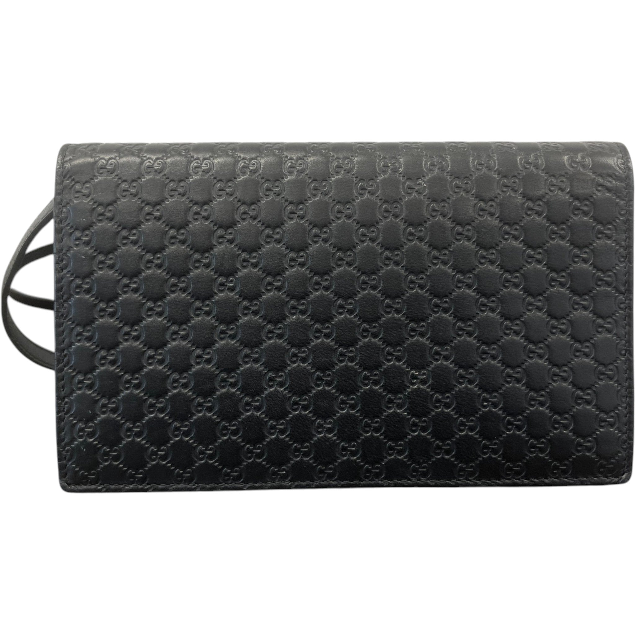Women's Microguccissima Bag Black