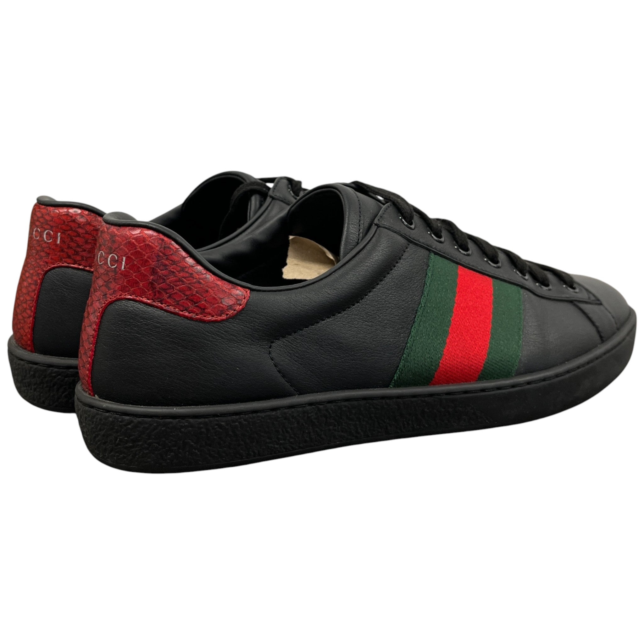 Men's Ace Web Low Trainers Black Size EU 41 / UK 7