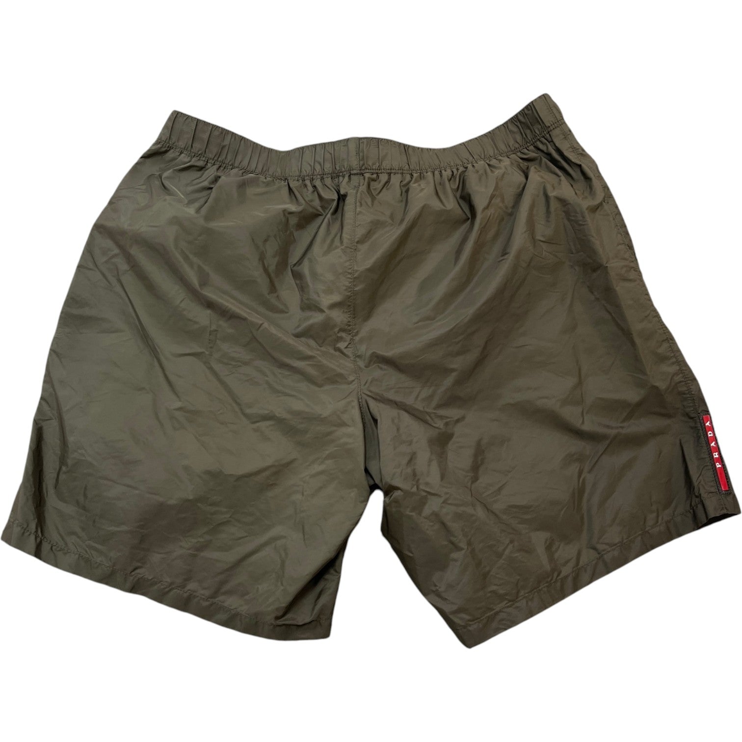 Men's Linea Rossa Nylon Swim Shorts Khaki Size W32 / IT 48