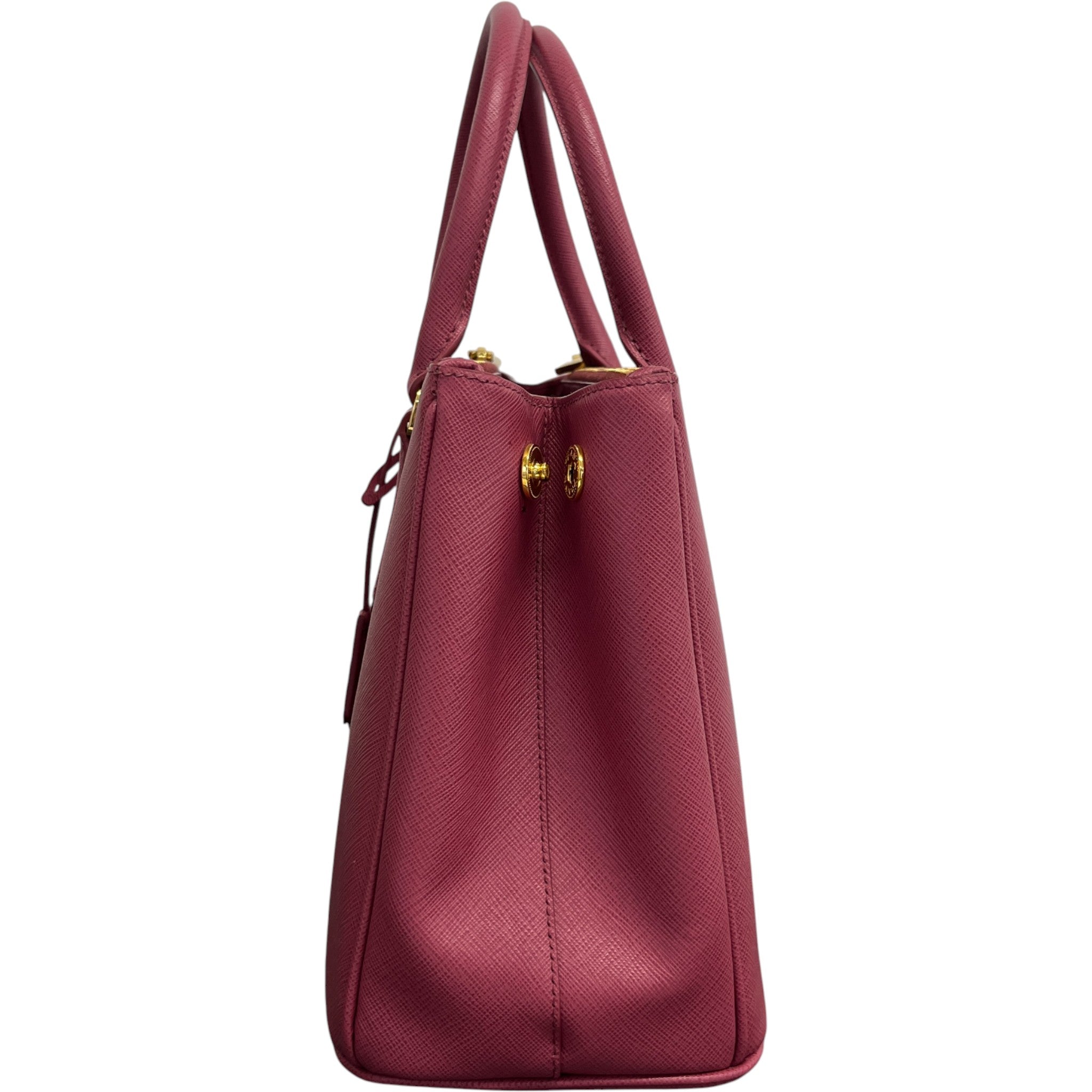 Women's Galleria Small Saffiano Handbag Pink