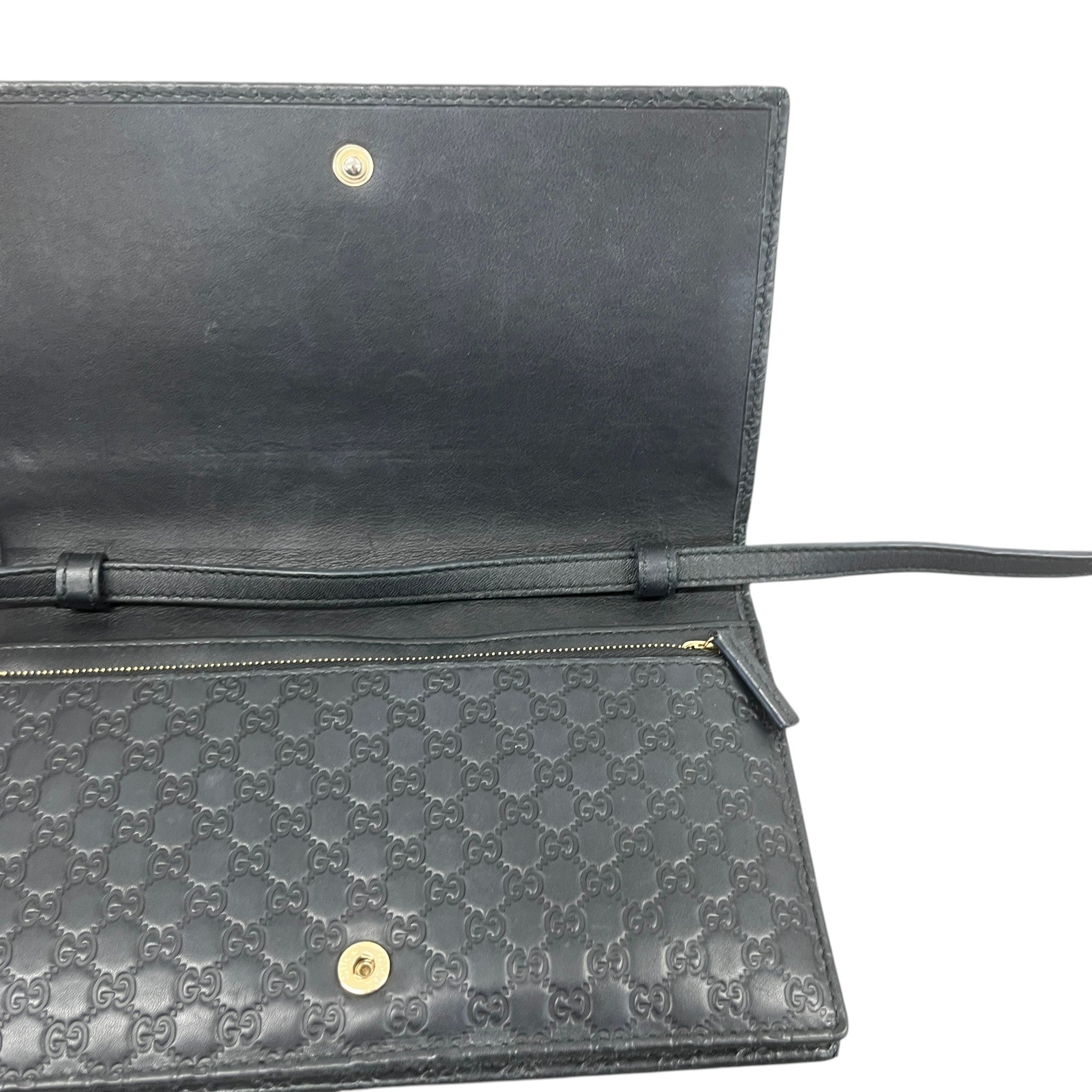 Women's Microguccissima Bag Black
